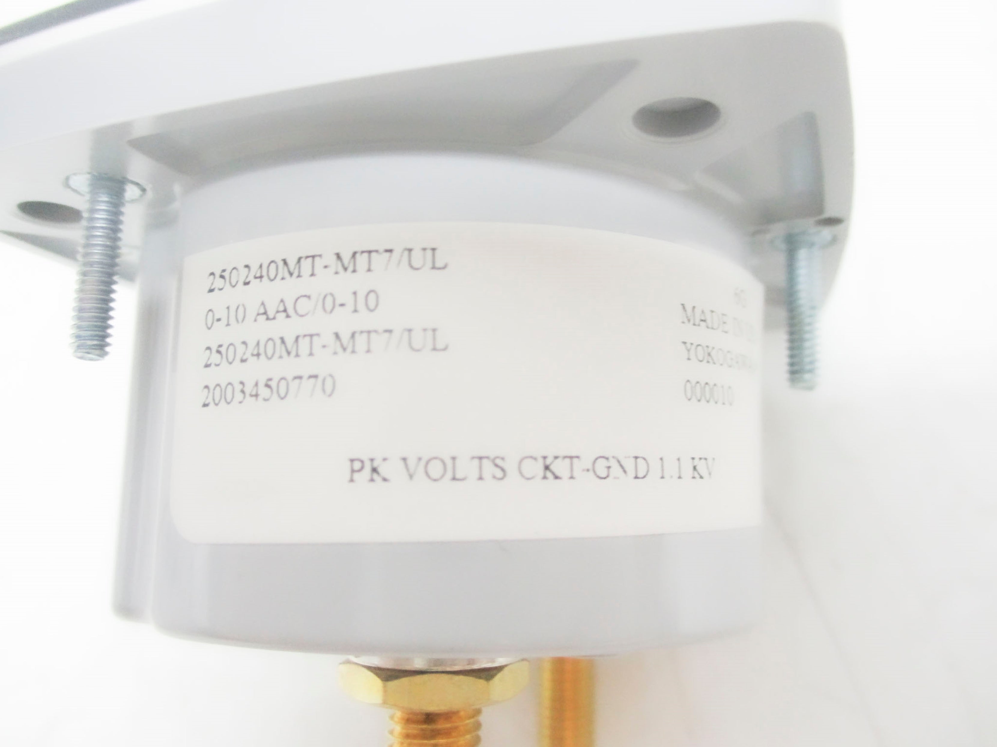 YOKOGAWA 250240MT-MT7/UL 0-10A NSMP
