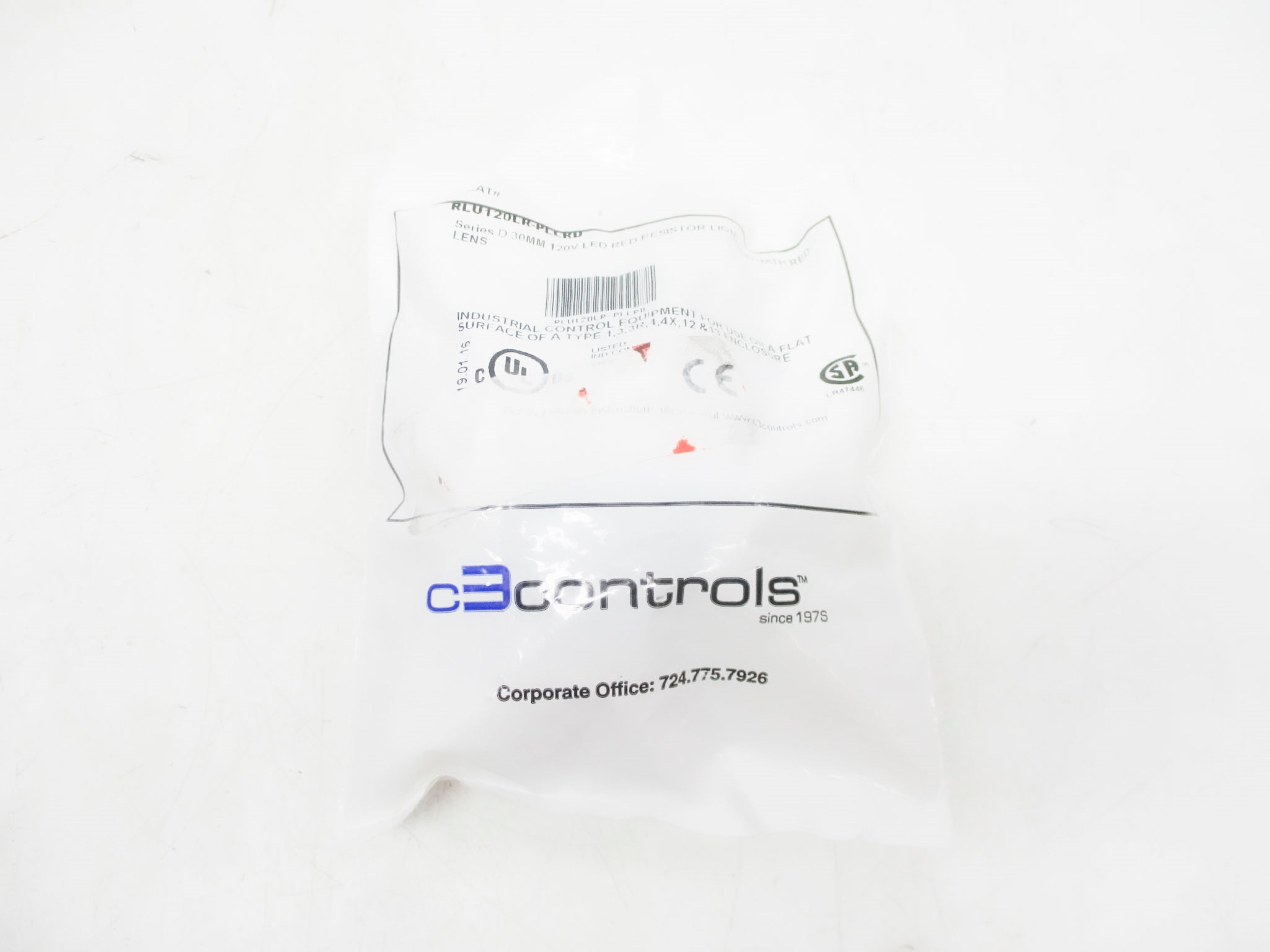 C3CONTROLS RLU120LR-PLLRD NSMP