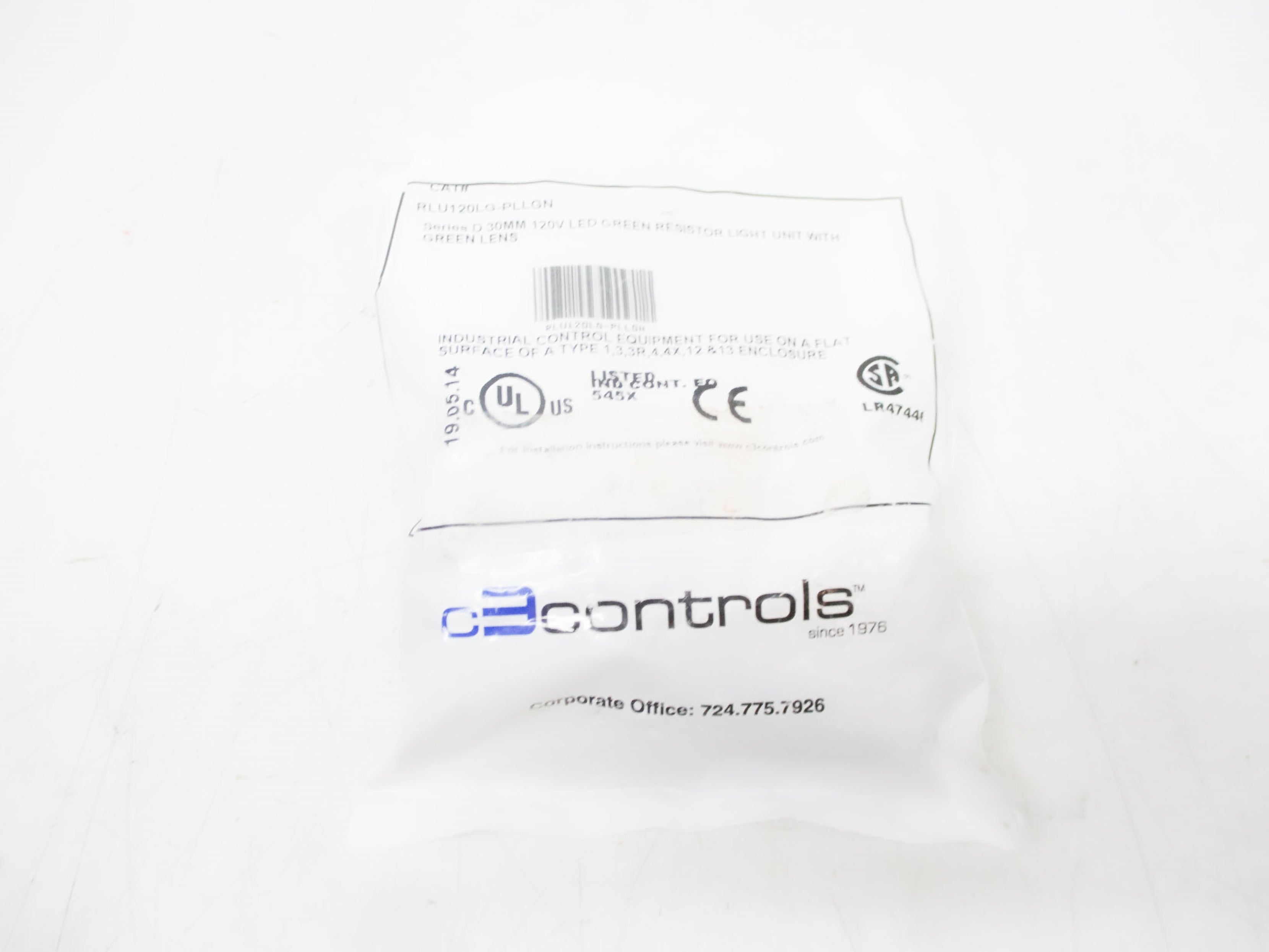 C3CONTROLS RLU120LG-PLLGN NSMP