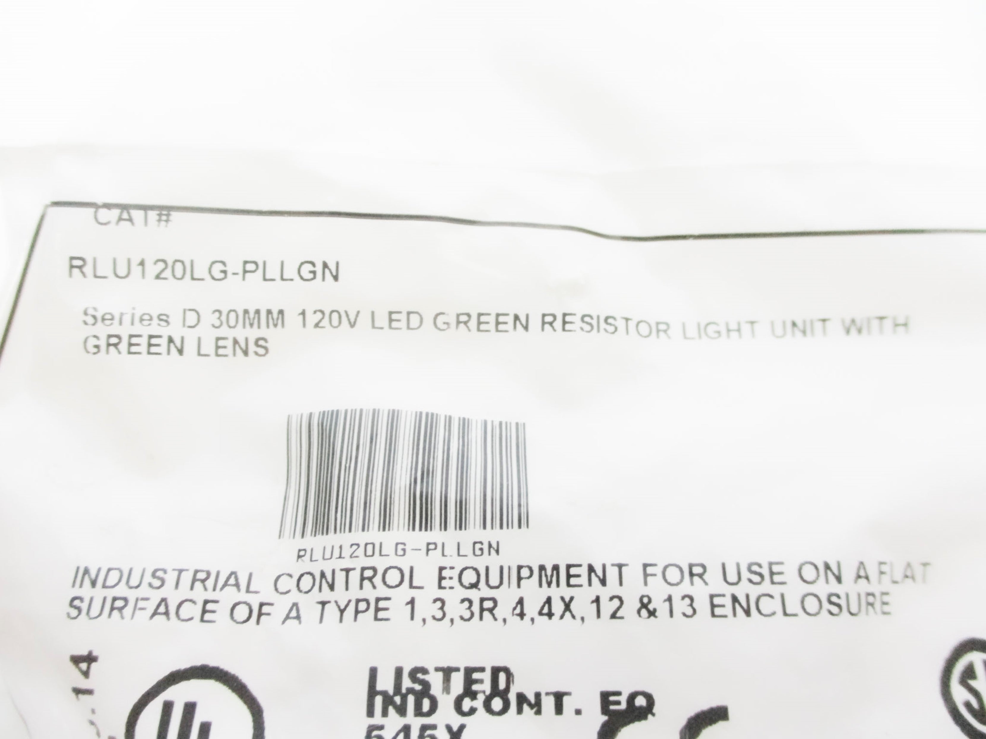 C3CONTROLS RLU120LG-PLLGN NSMP