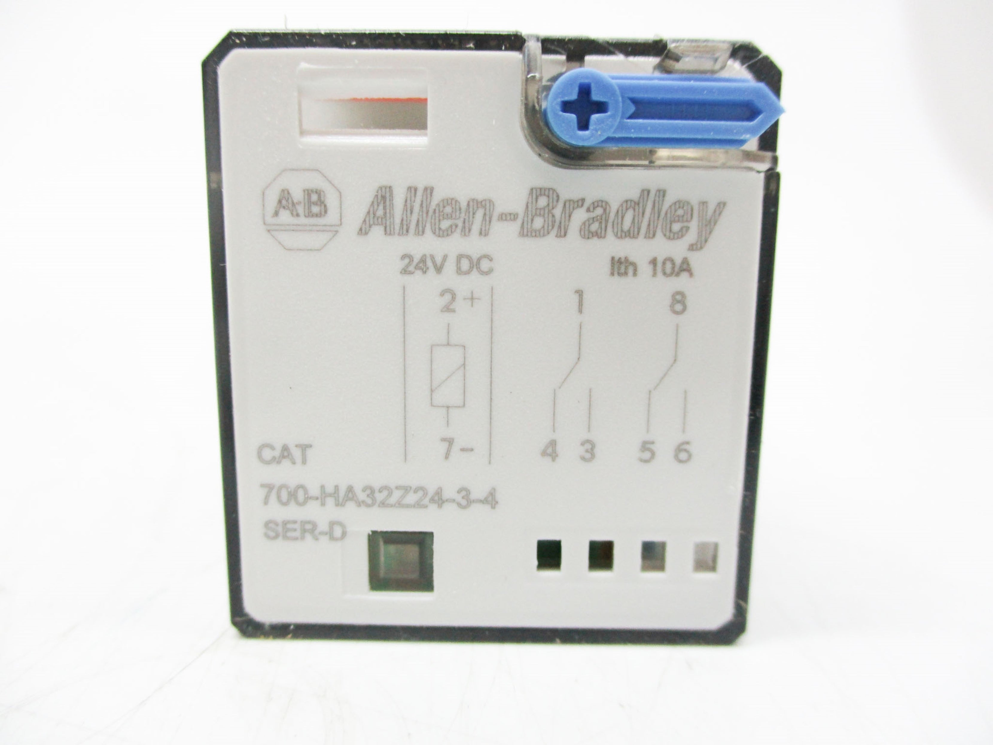 ALLEN BRADLEY 700-HA32Z24-3-4 SER. D 24VDC (WH) NSMP