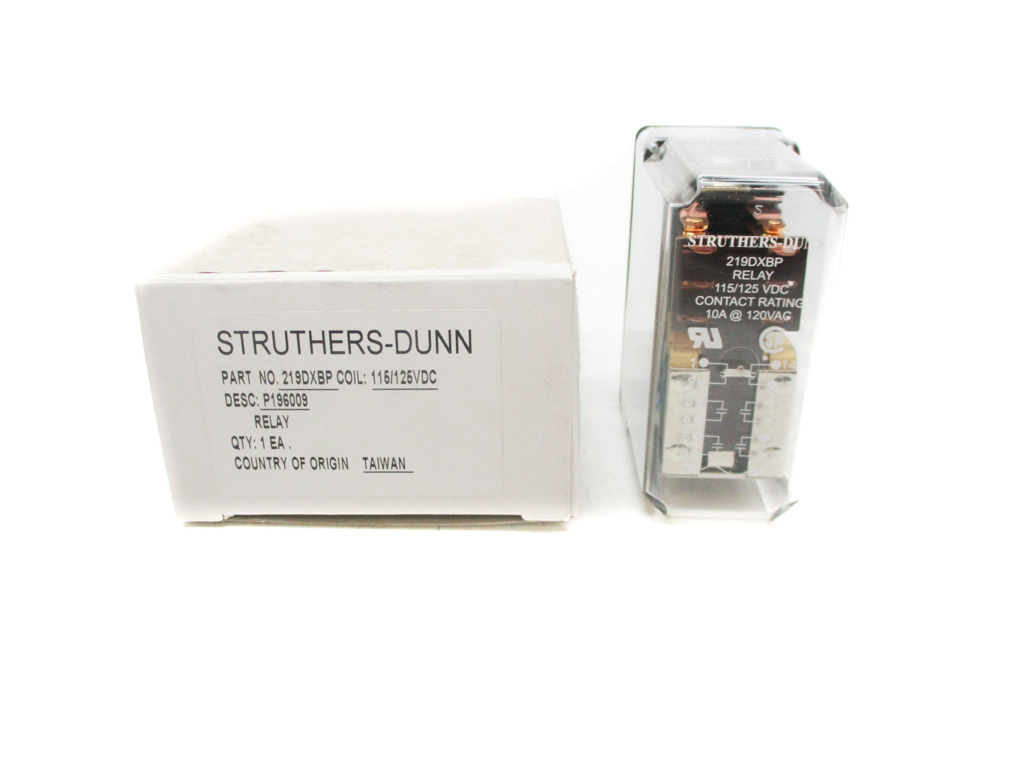 STRUTHERS-DUNN 219DXBP 115/125VDC NSMP