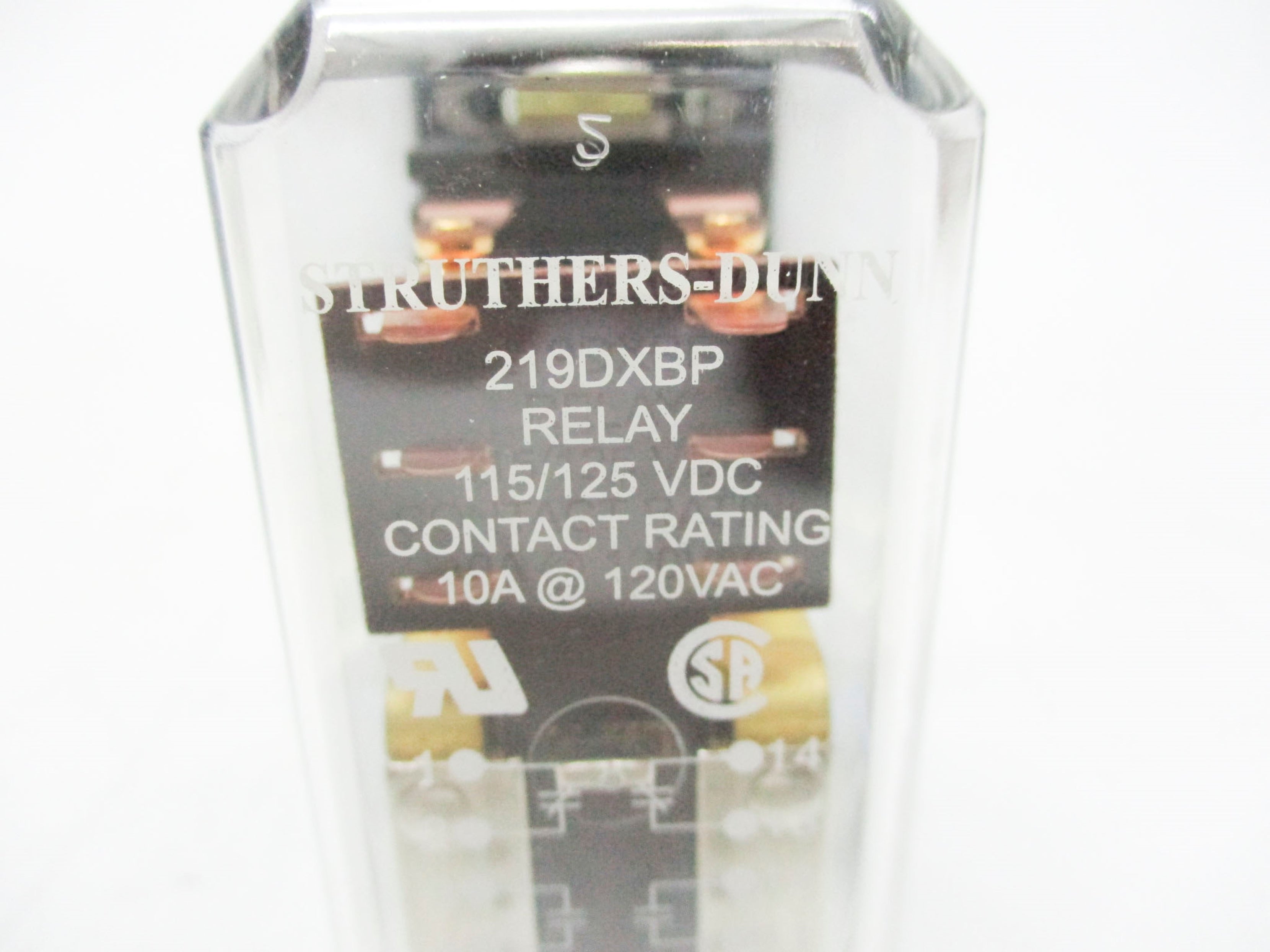 STRUTHERS-DUNN 219DXBP 115/125VDC NSMP