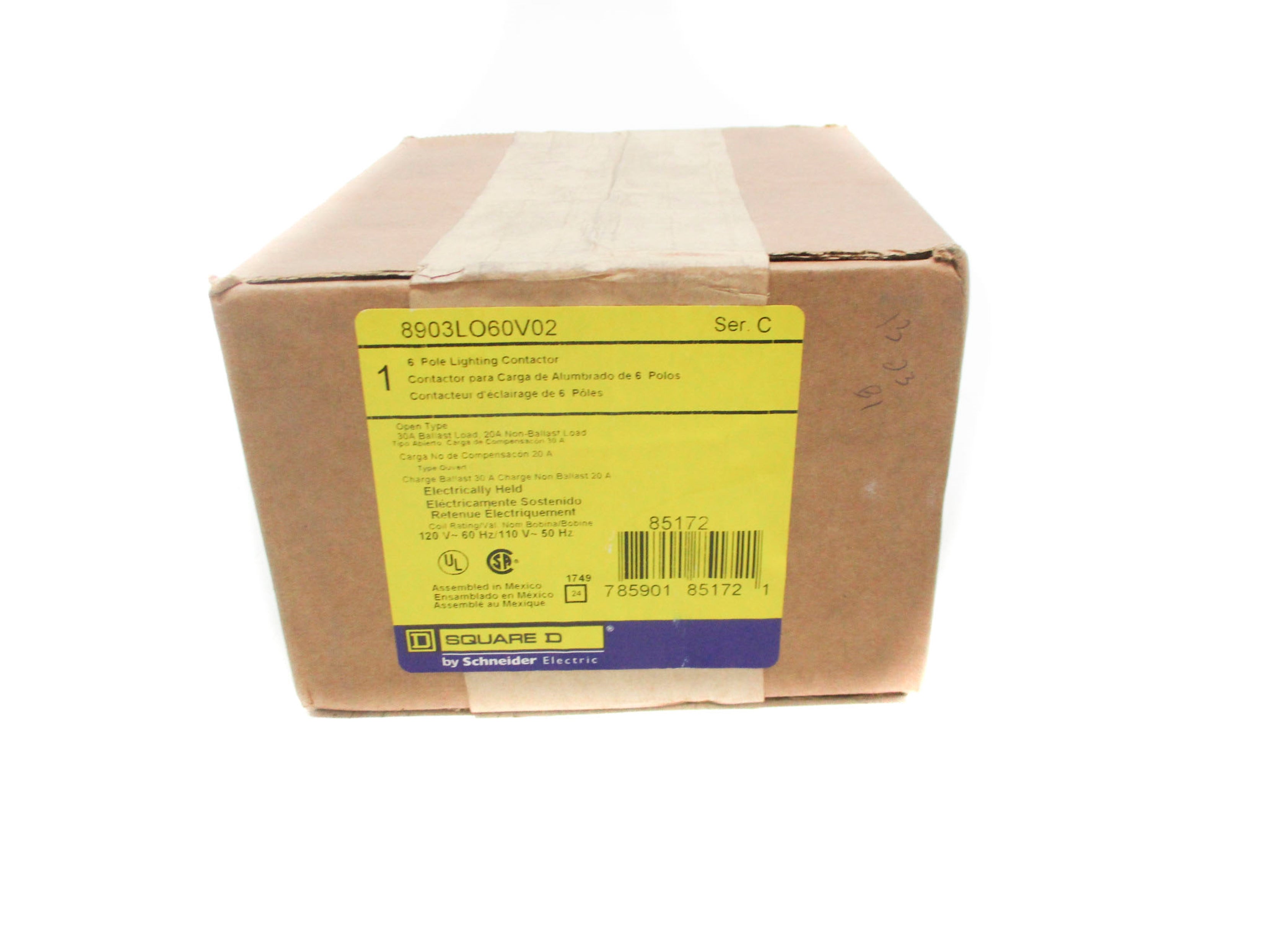SQUARE D 8903LO60V02 SER. C 120V NSFS