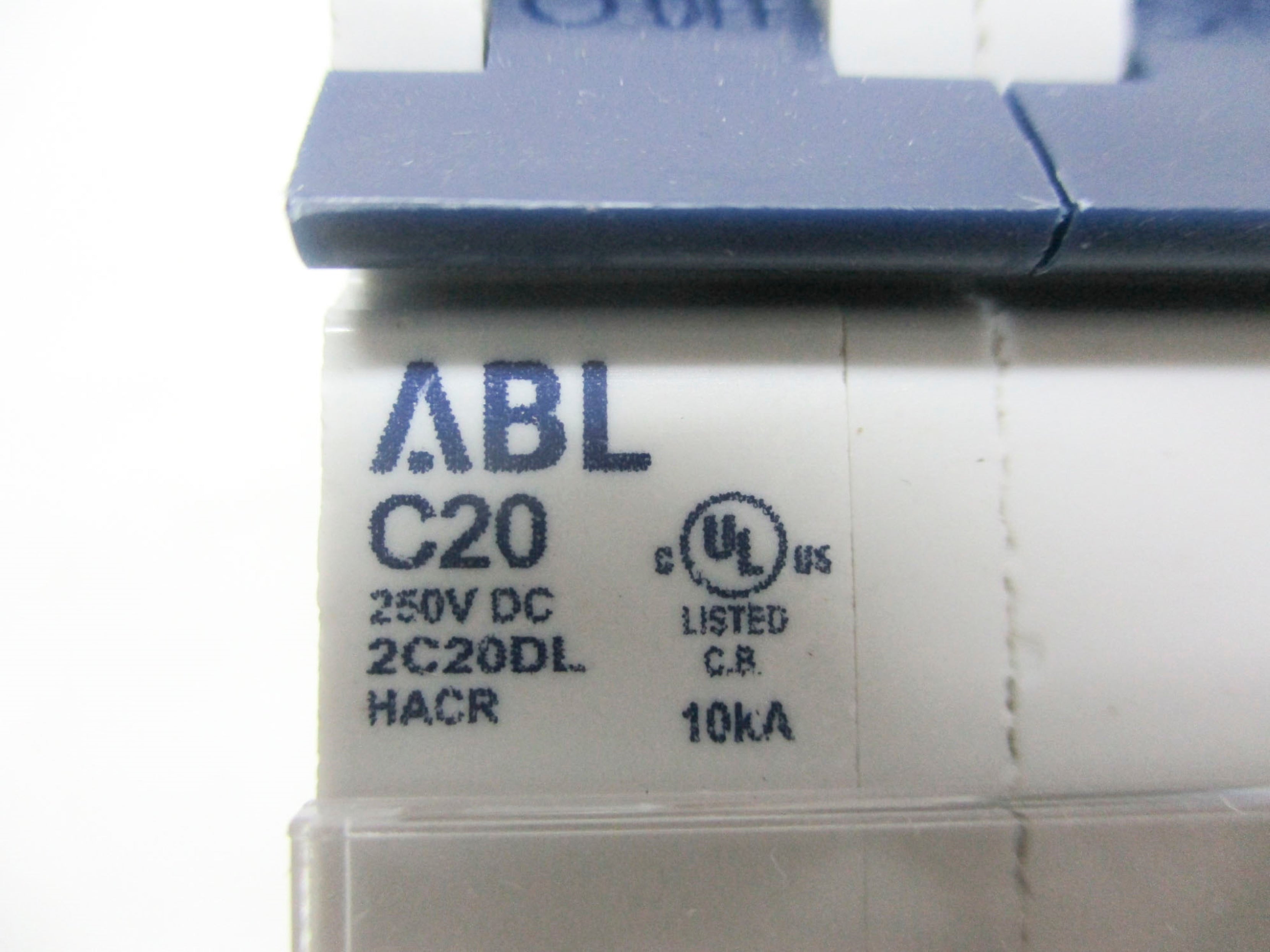 ALTECH CORP 2C20DL 20A 250VDC NSMP