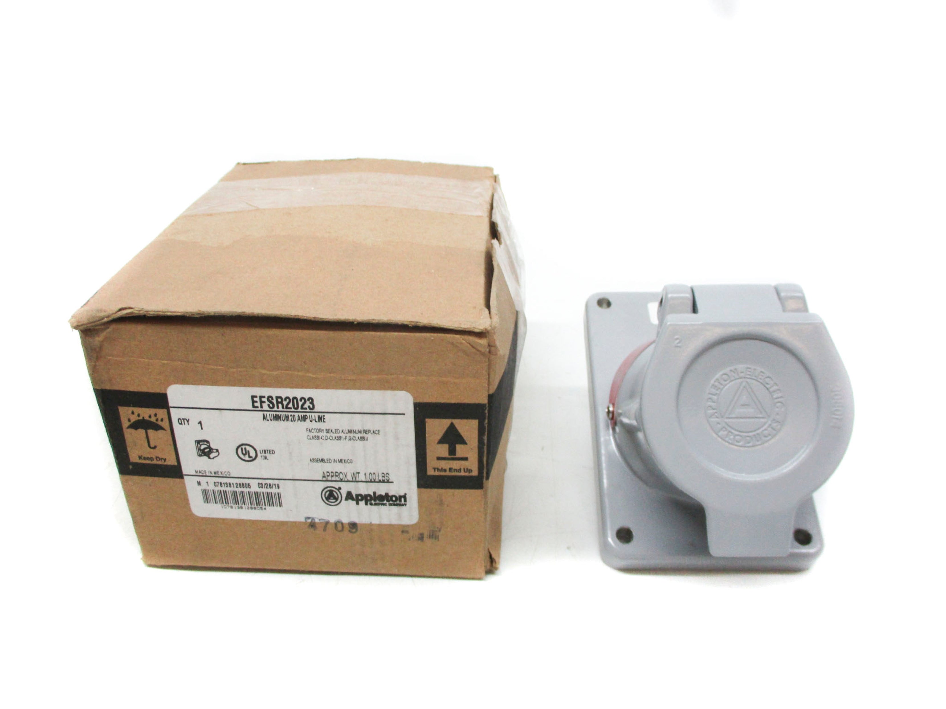 APPLETON EFSR2023 20A 125VAC NSMP