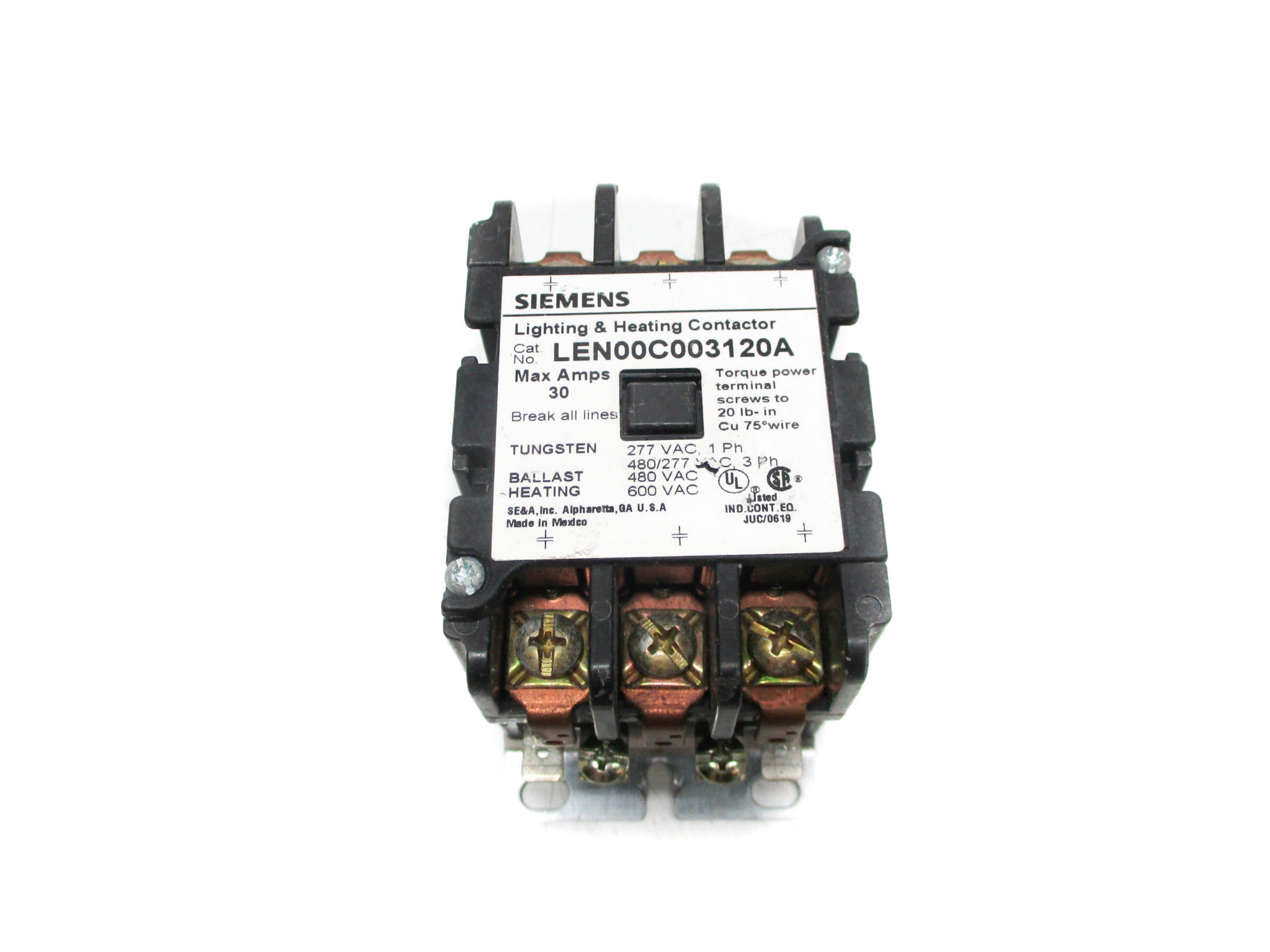 SIEMENS LEN00C003120A  110V50HZ 120V60HZ UNMP