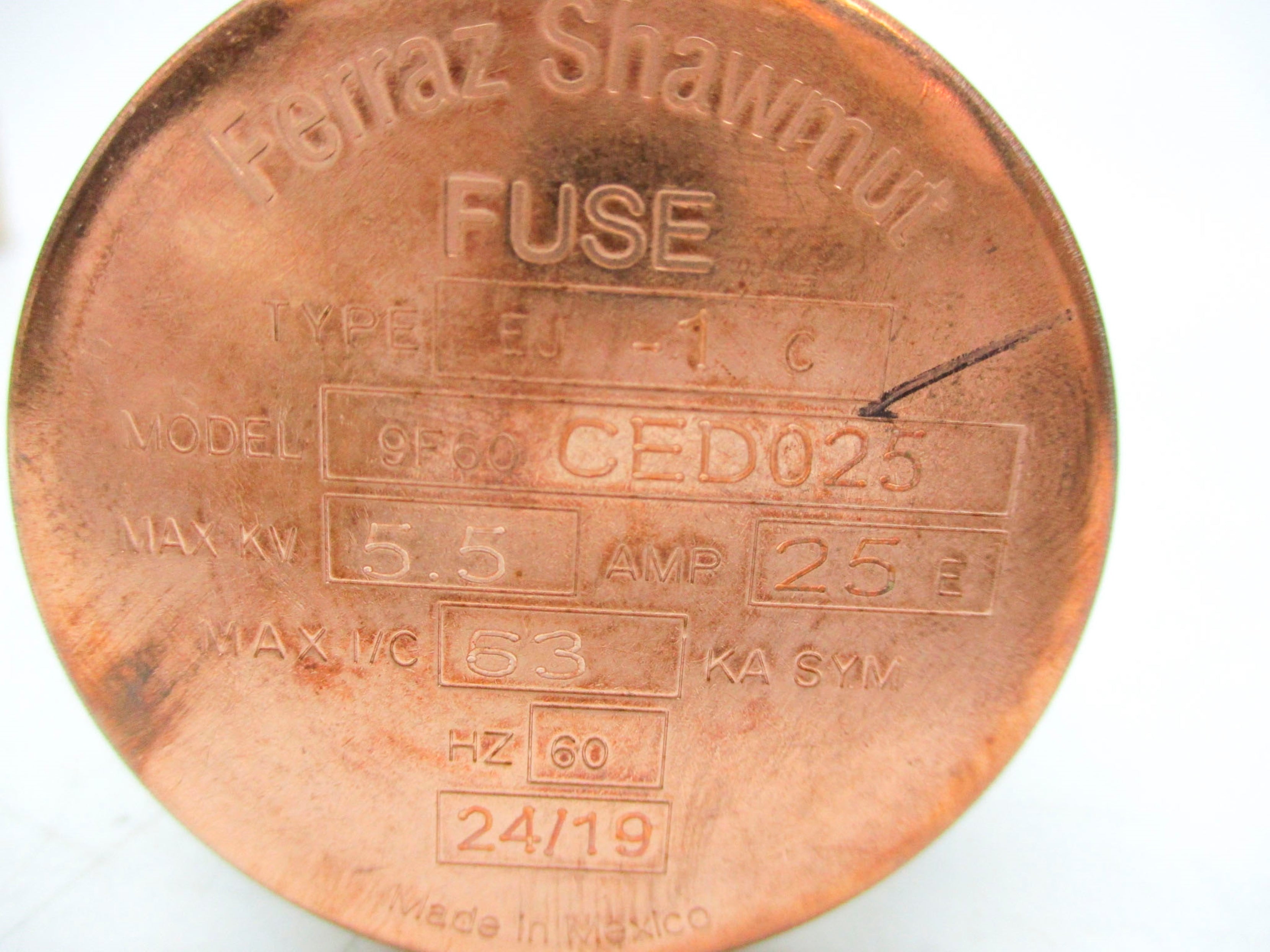 FERRAZ SHAWMUT 9F60CED025 NSMP