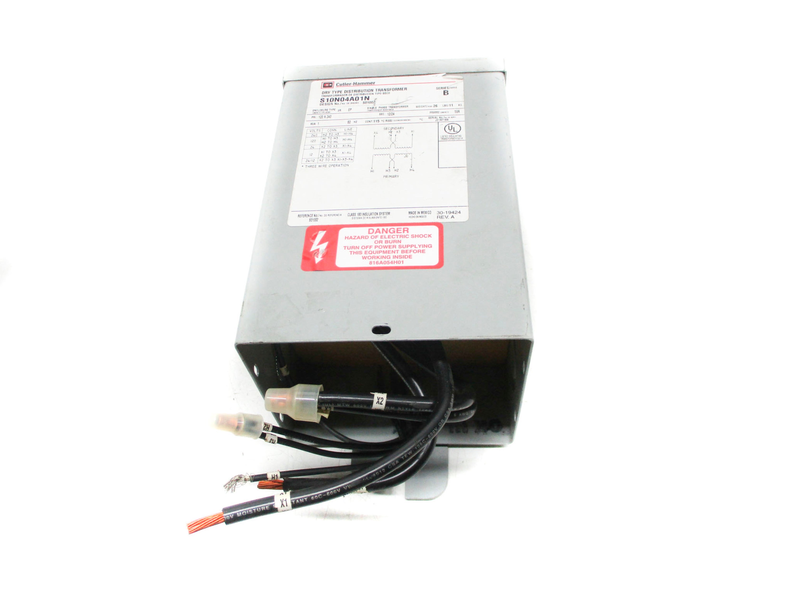 CUTLER HAMMER S10N04A01N SER. B UNMP