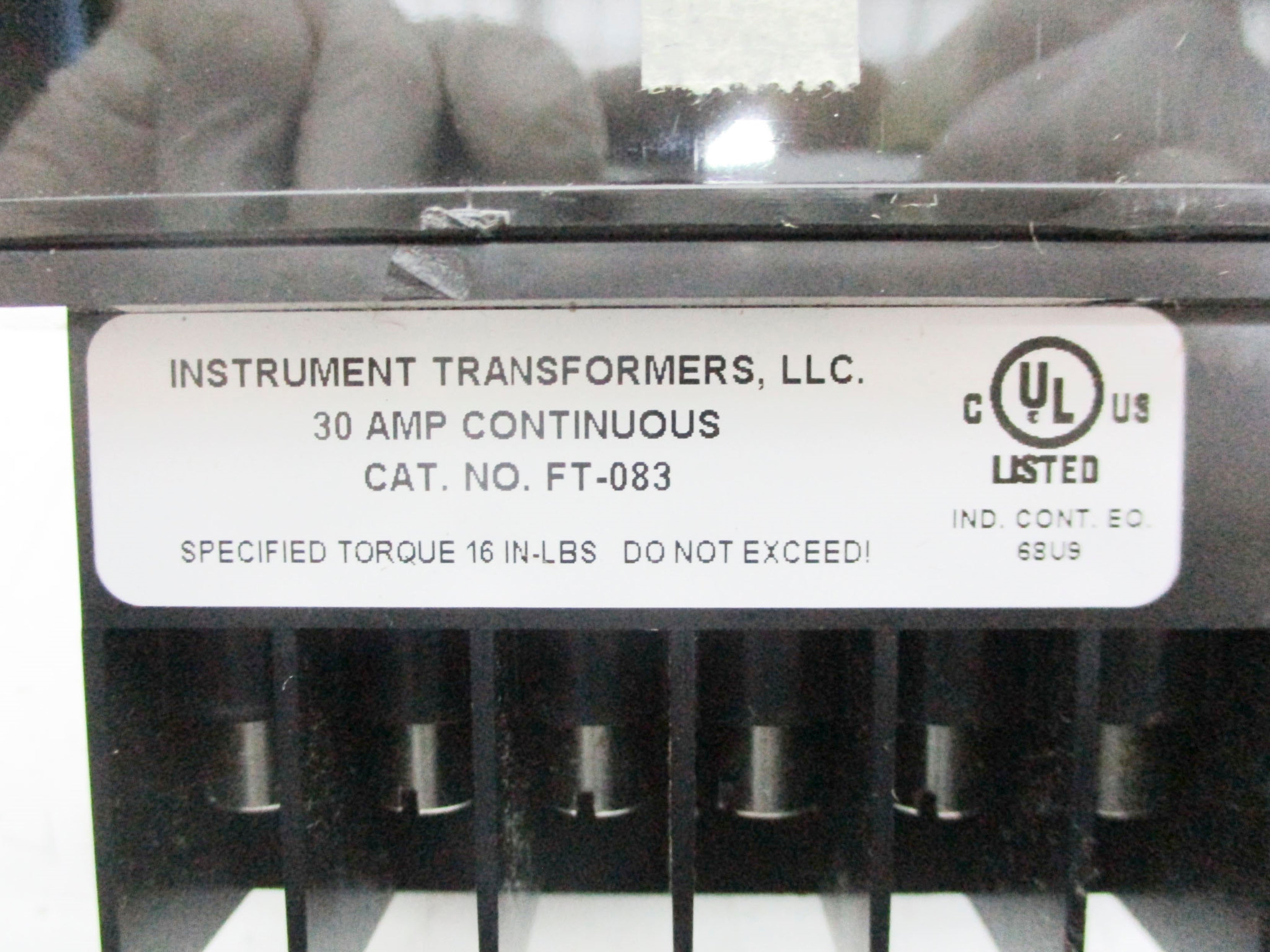 INSTRUMENT TRANSFORMERS FT-083 NSMP