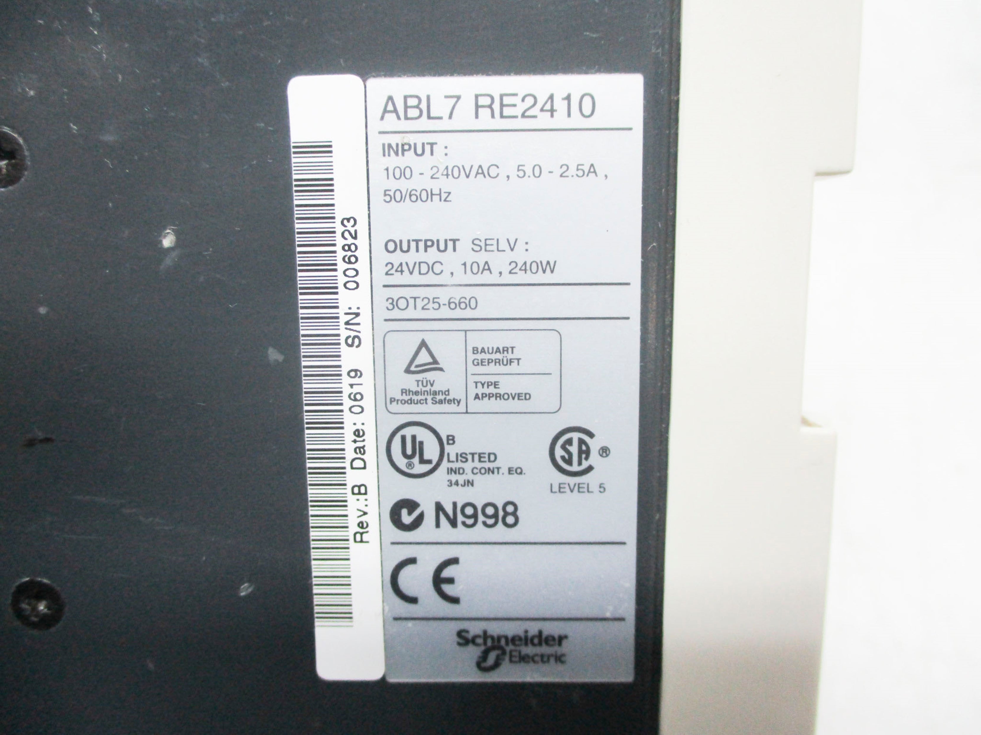 TELEMECANIQUE ABL7RE2410 UNMP