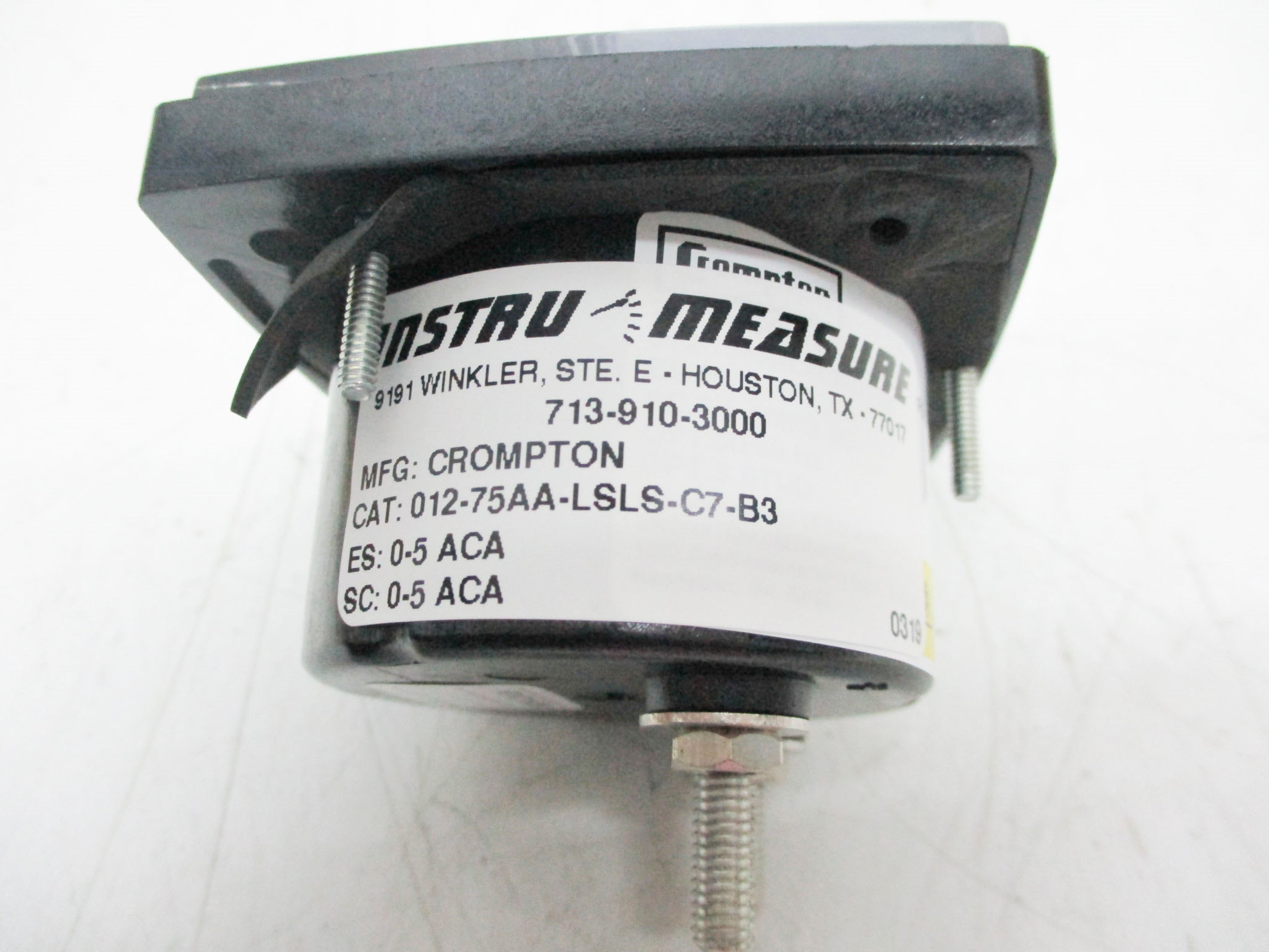 CROMPTON 012-75AA-LSLS-C7-B3 850V 0/5AAC NSMP