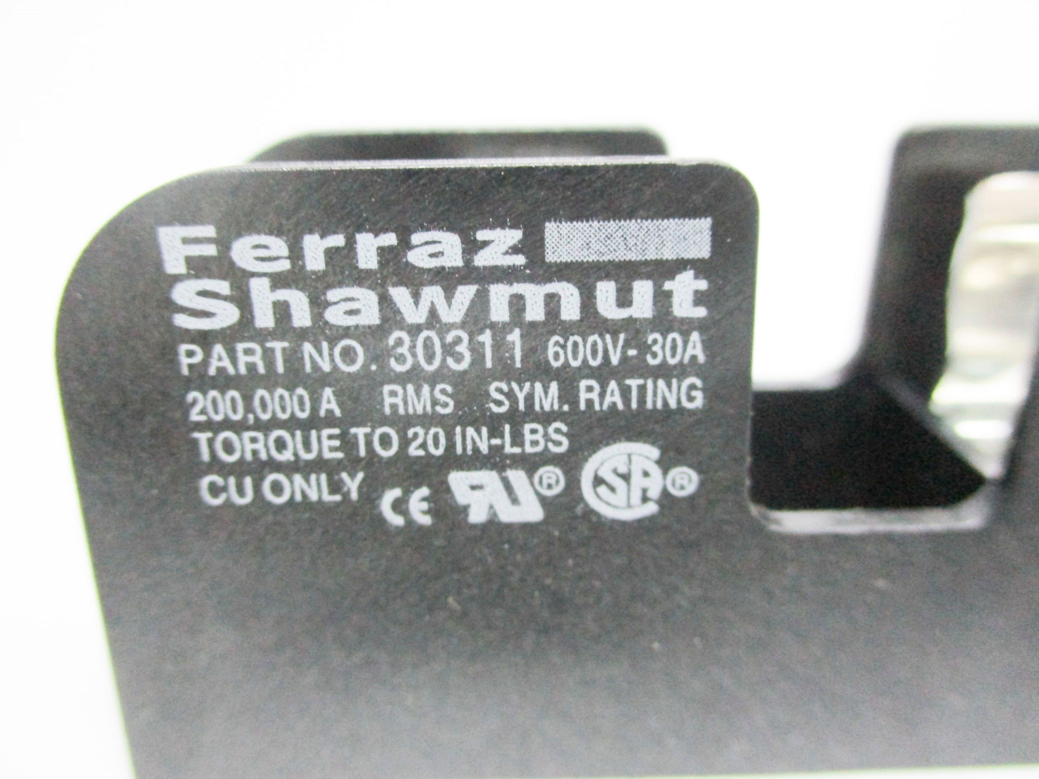 FERRAZ SHAWMUT 30311 600V 30A NSNP