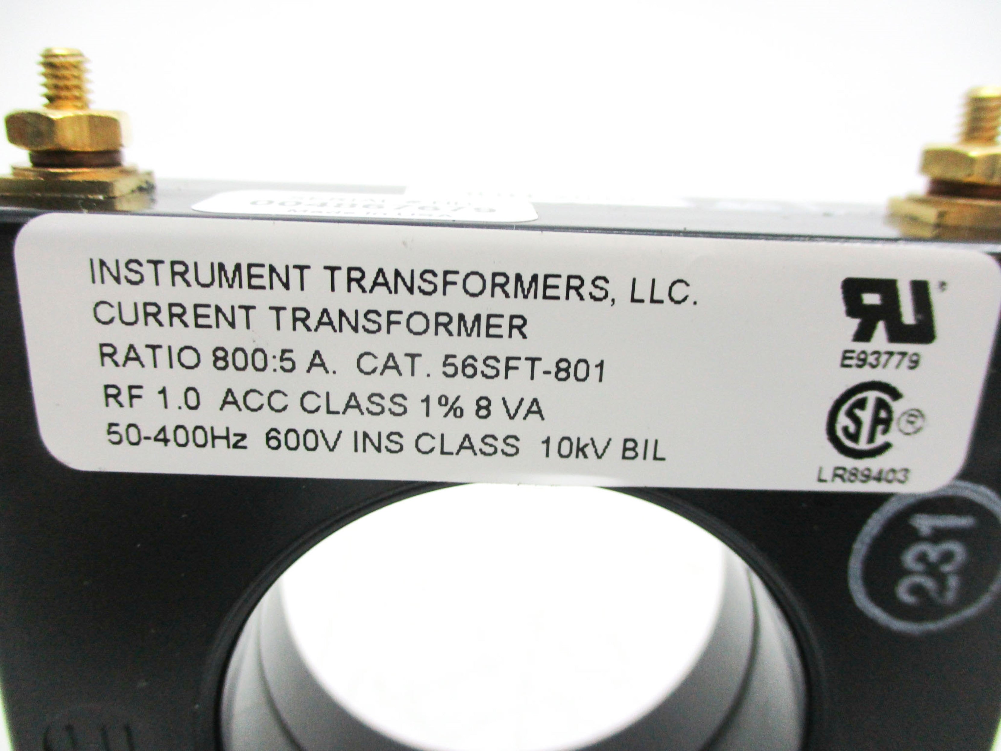 INSTRUMENT TRANSFORMERS 56SFT-801 NSNP