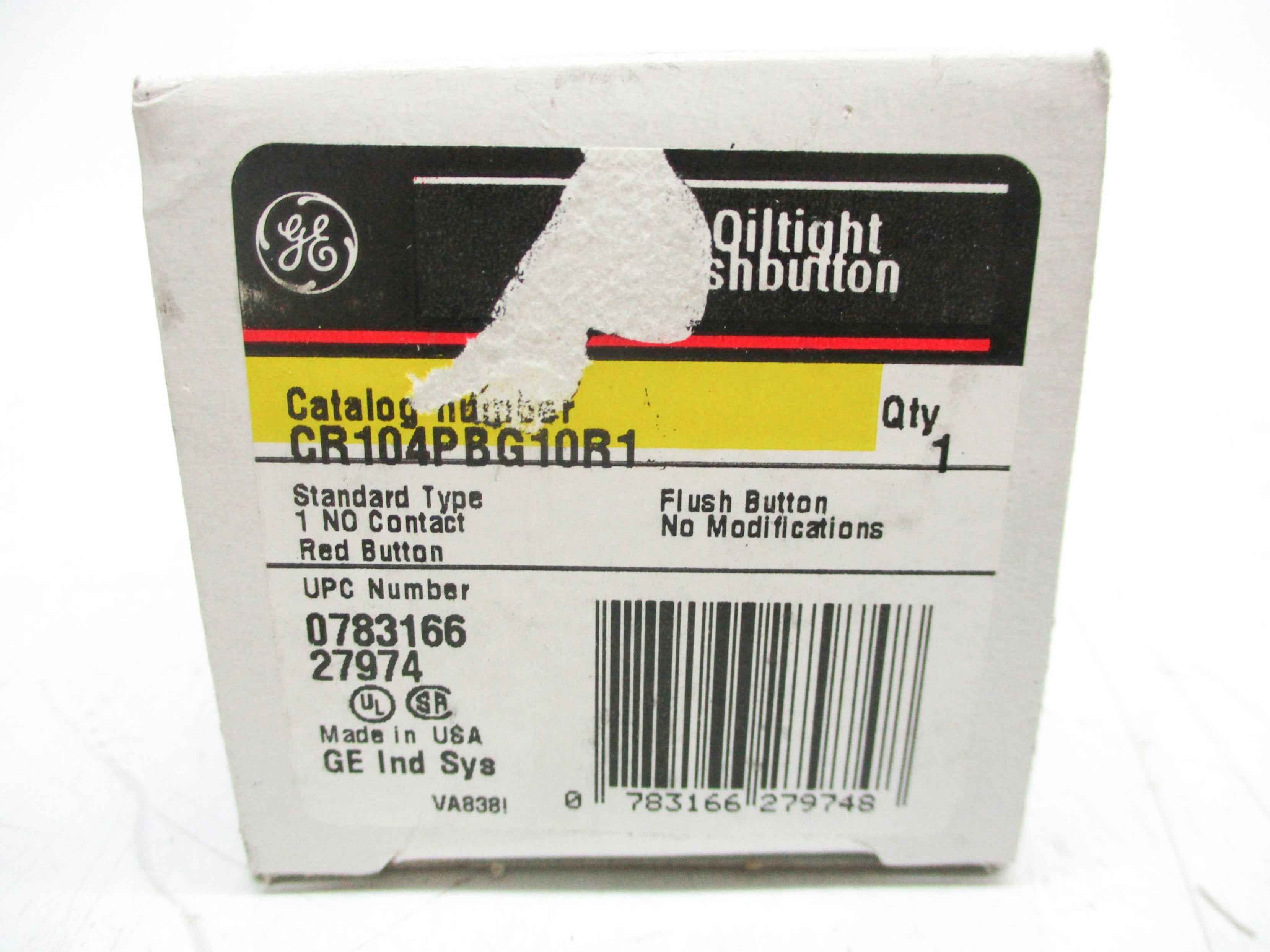 GENERAL ELECTRIC CR104PBG10R1 NSMP