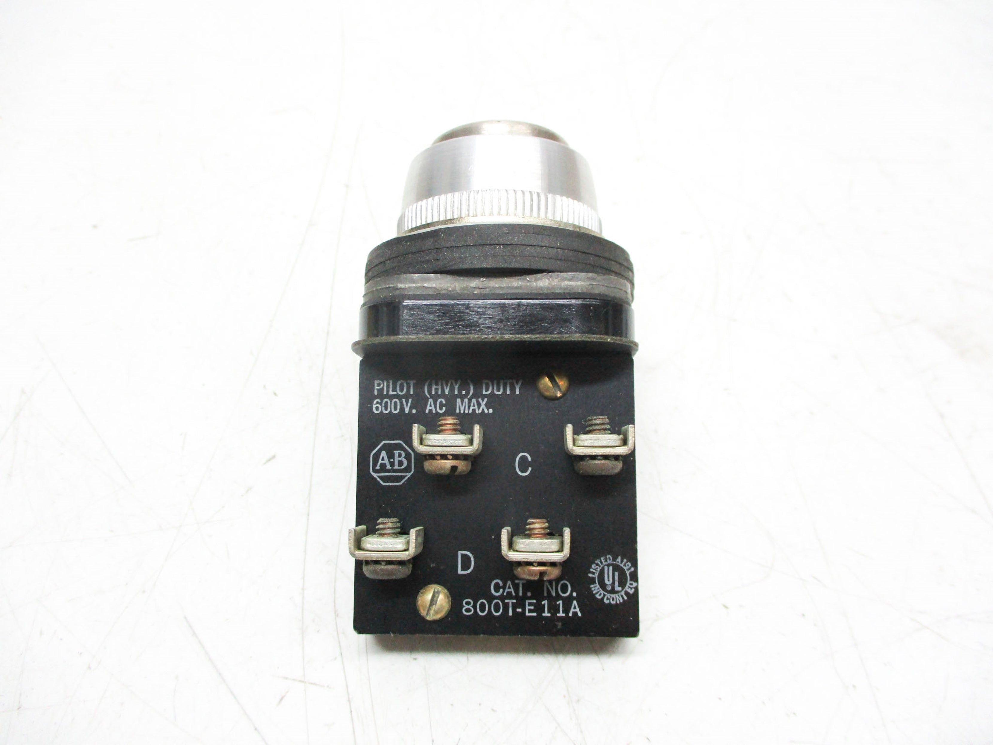 ALLEN BRADLEY 800T-E11A SER. A (NO KEY) (BK/YL) NSMP