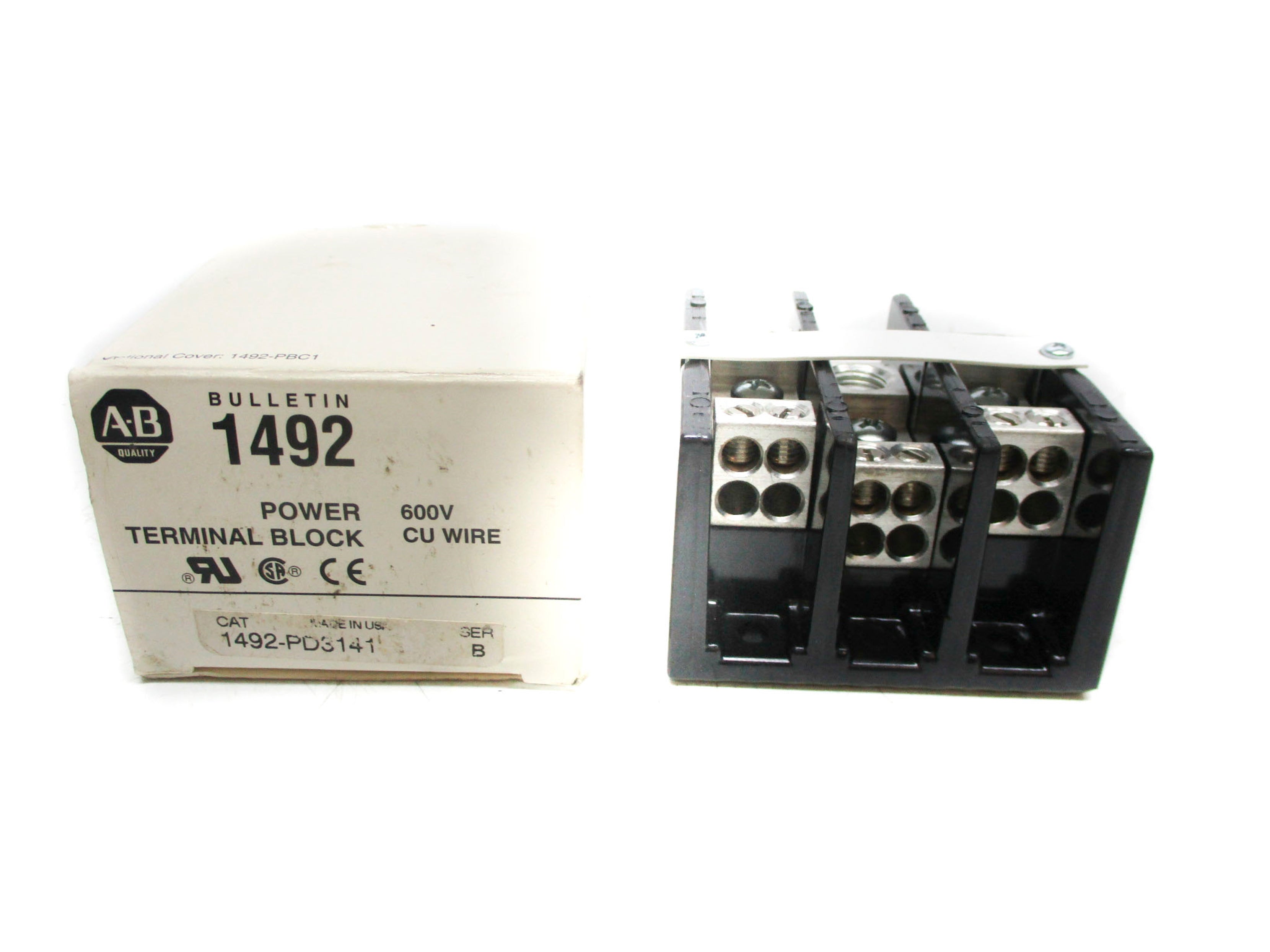 ALLEN BRADLEY 1492-PD3141 SER. B (AS PICTURED) (WH) NSMP