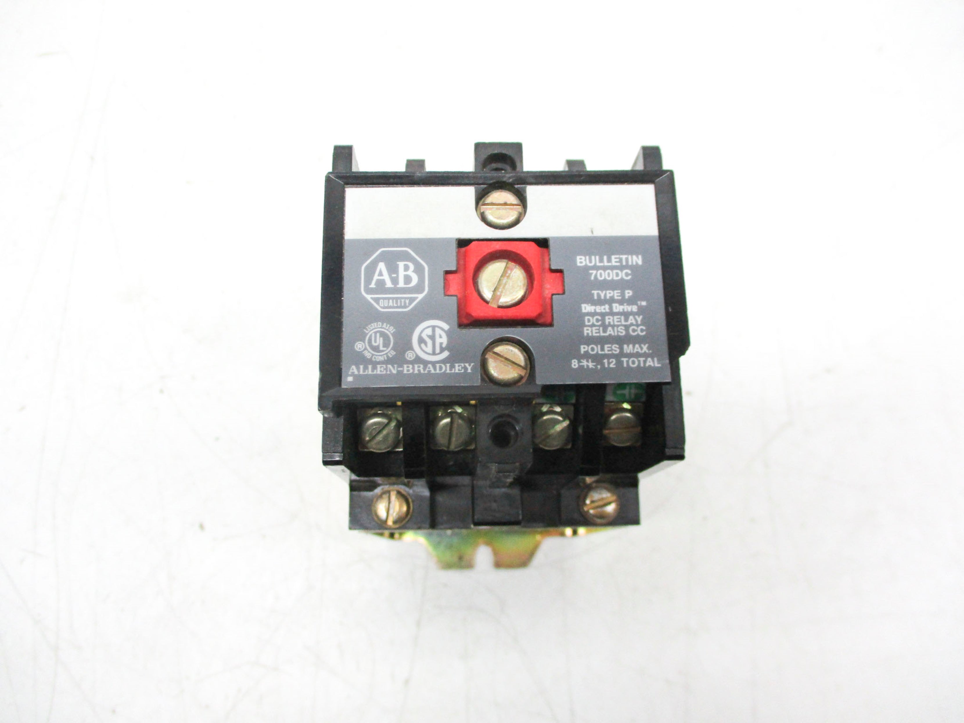 ALLEN BRADLEY 700DC-P400Z24 SER. A 24VDC (AS PICTURED) NSNP