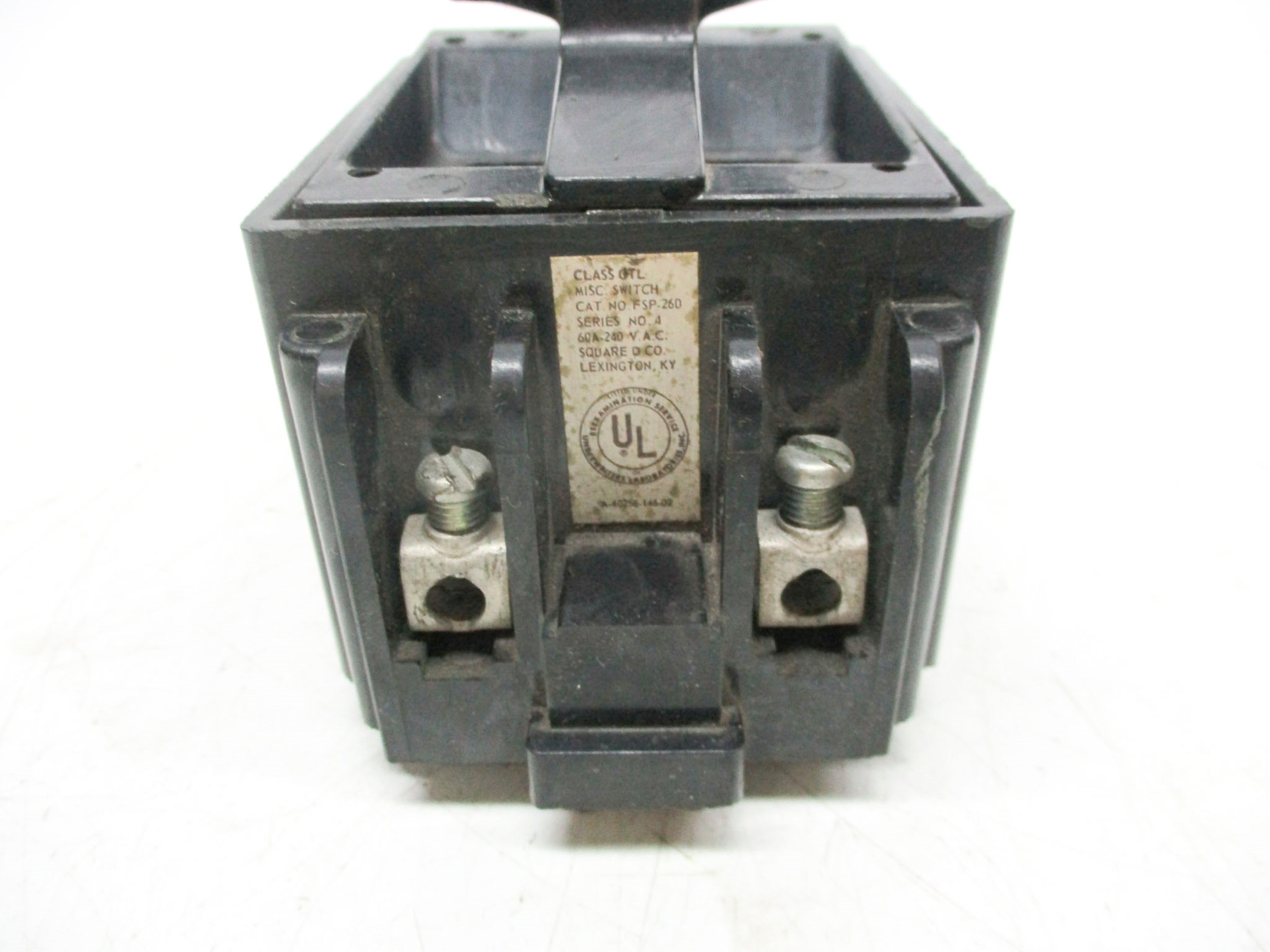 SQUARE D FSP-260 60A UNMP