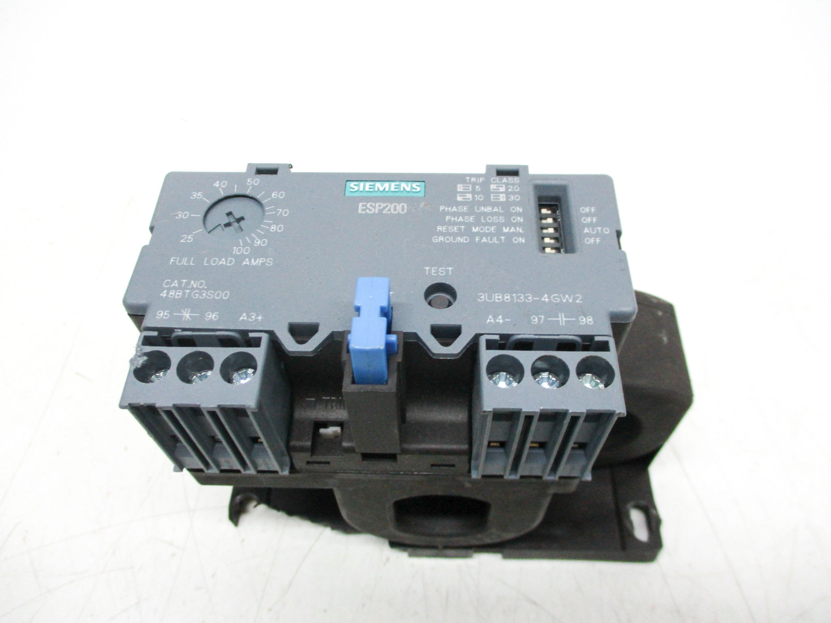 SIEMENS 3UB8133-4GW2 25-100A 600VAC UNMP