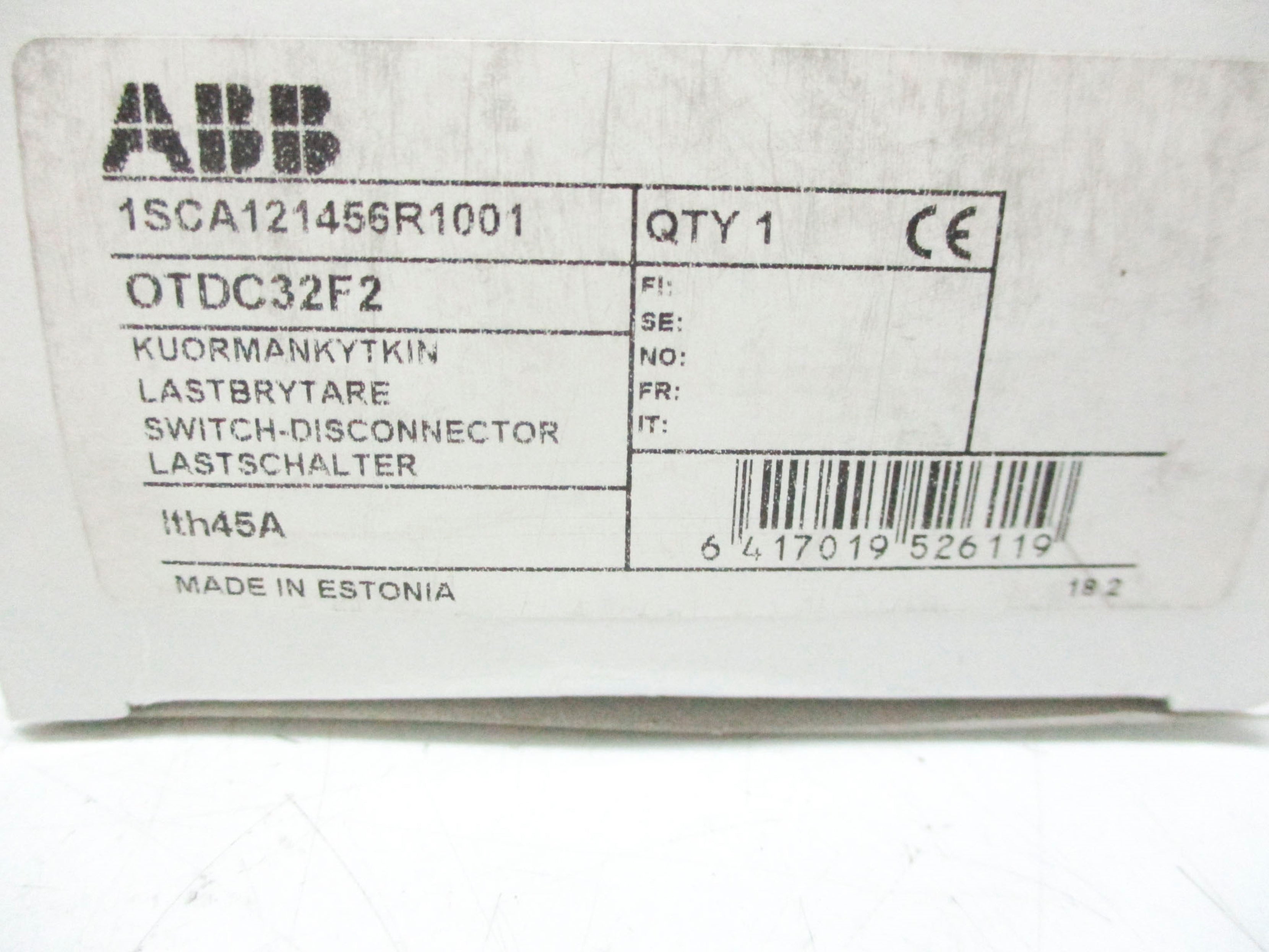 ABB OTDC32F2 NSMP