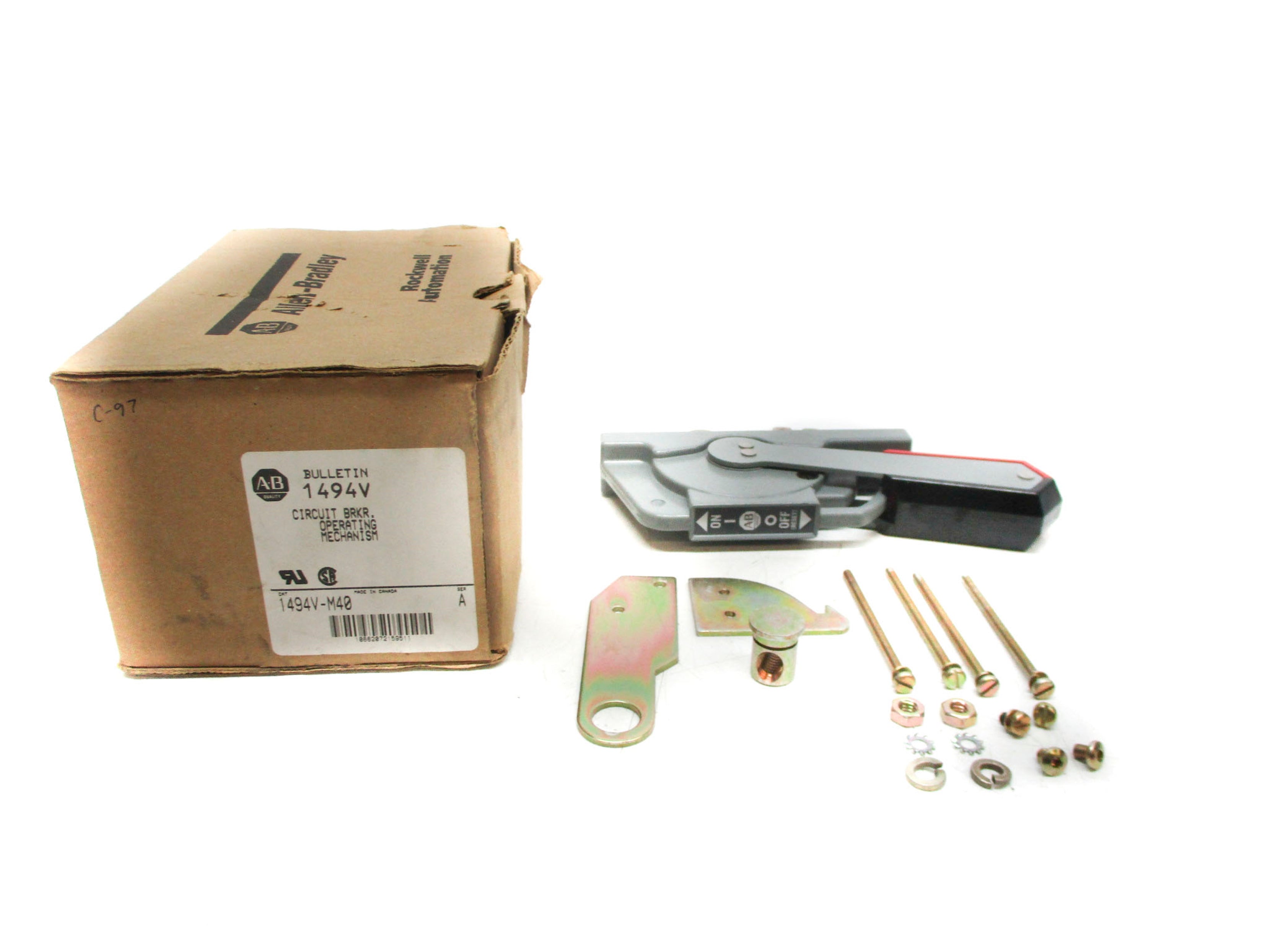 ALLEN BRADLEY 1494V-M40 SER. A (AS PICTURED) (BR/WH) NSMP