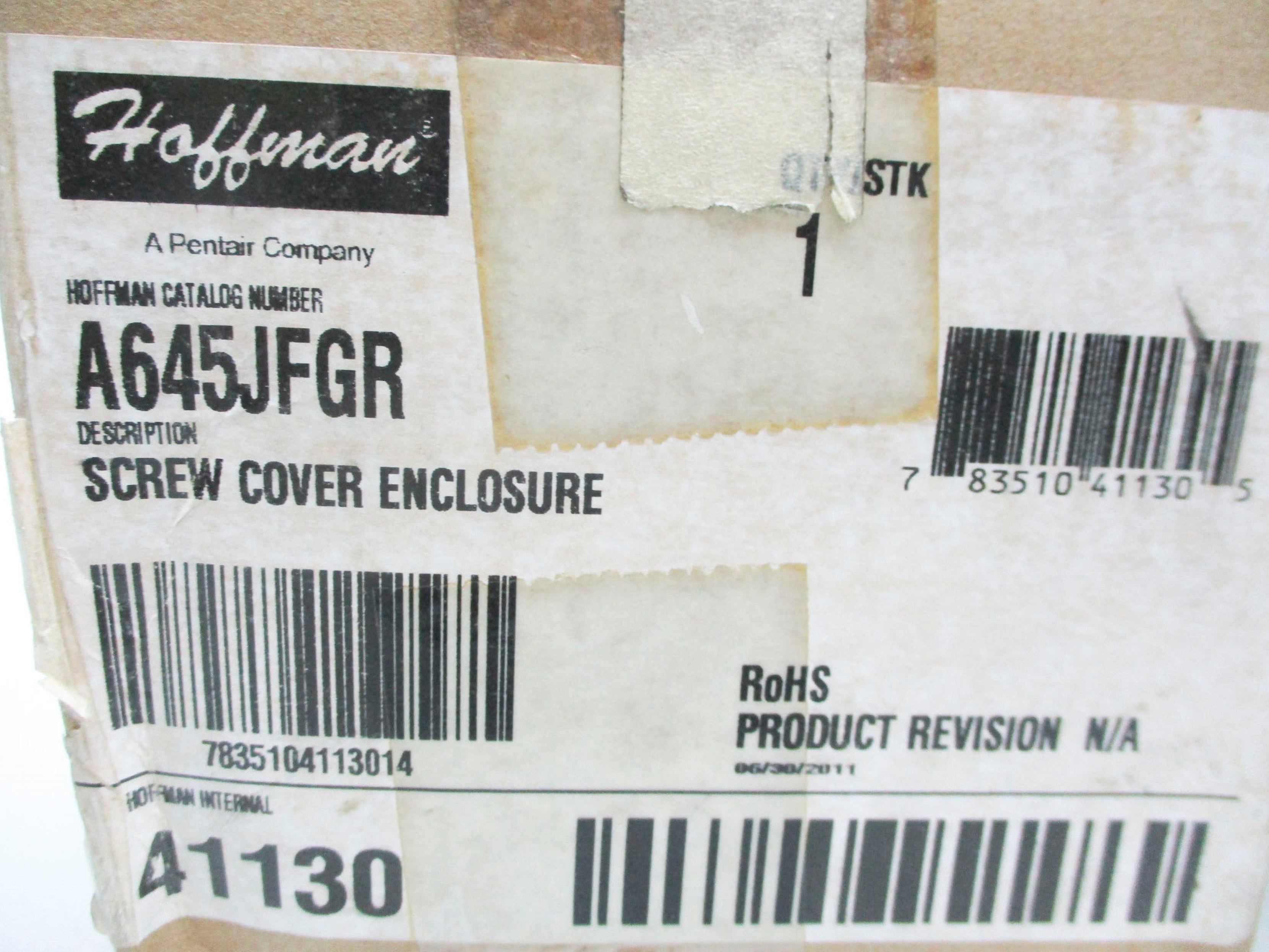 HOFFMAN A645JFGR NSMP