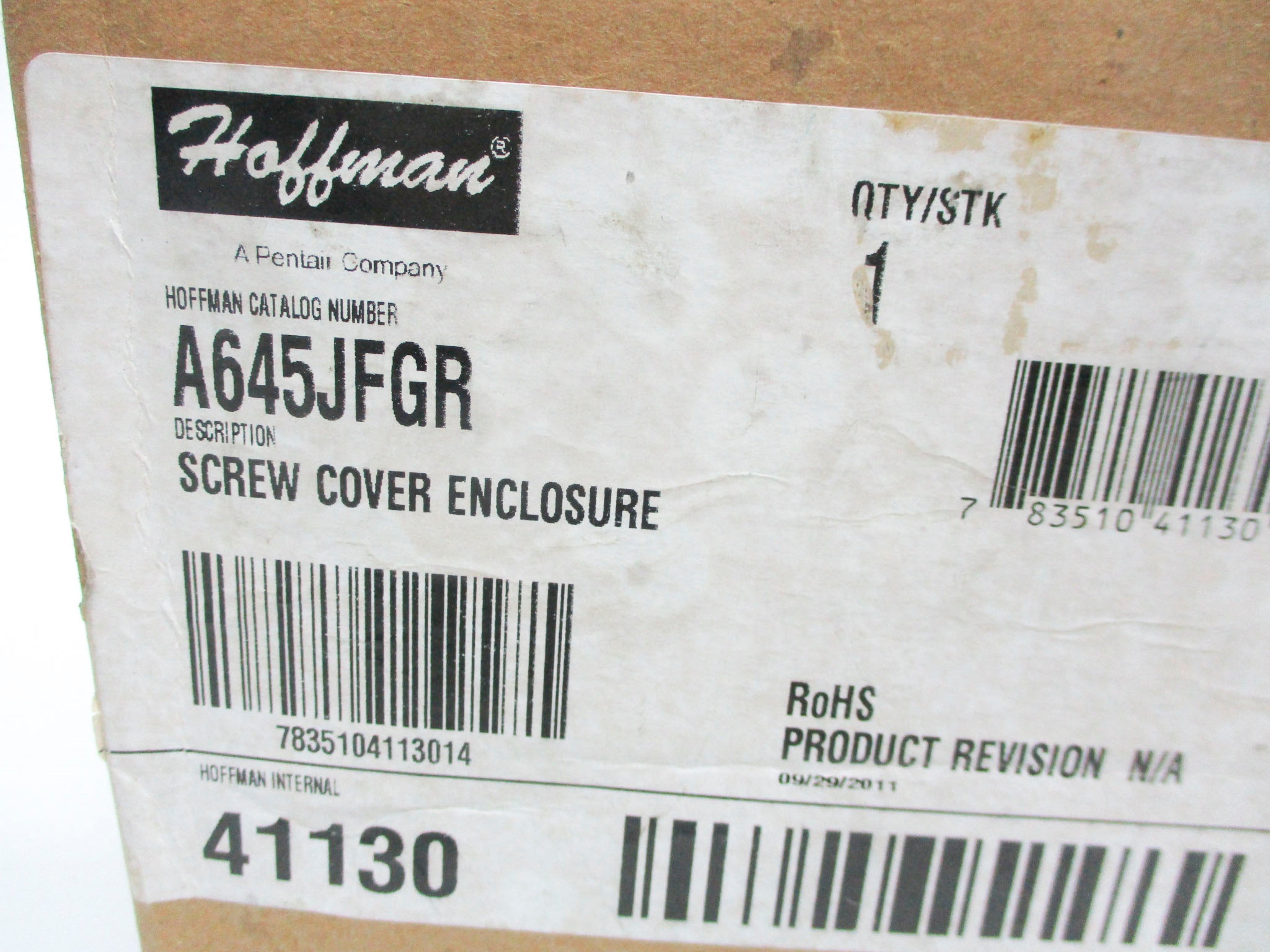 HOFFMAN A645JFGR (AS PICTURED) NSMP