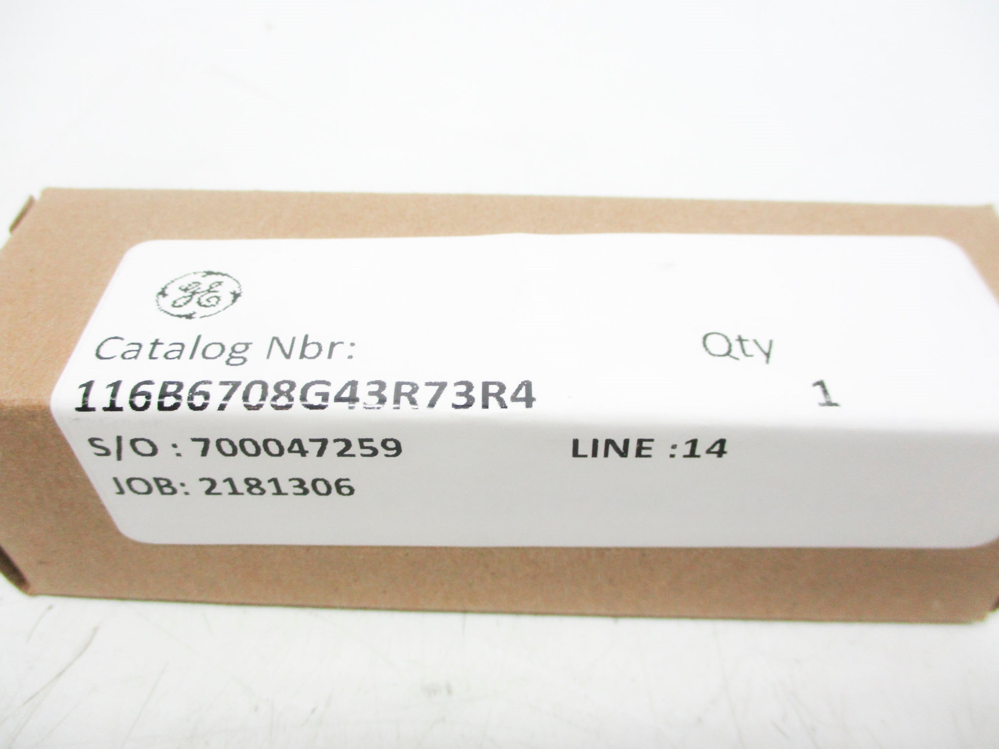 GENERAL ELECTRIC 116B6708G43R73R4 (AS PICTURED) NSMP