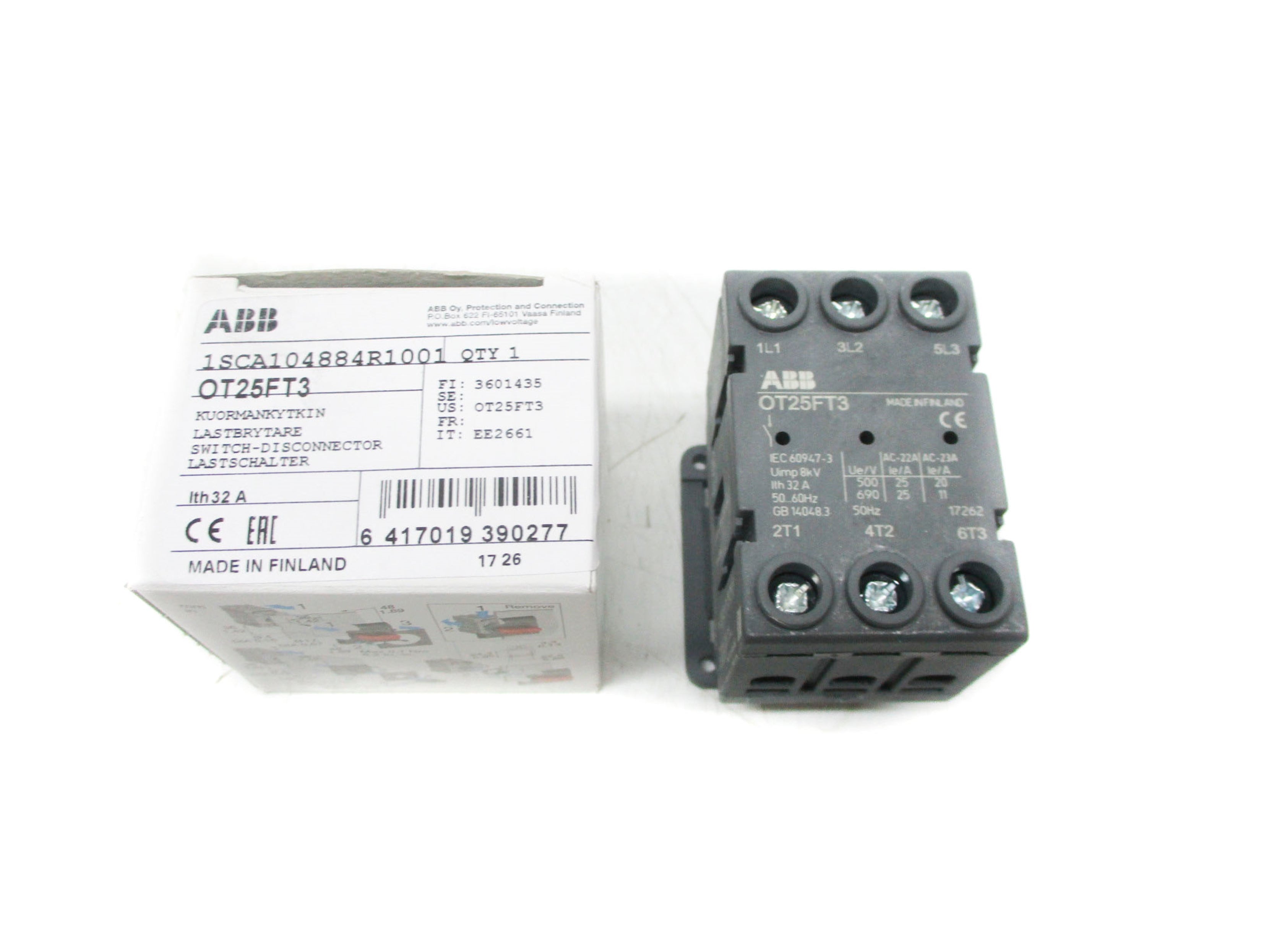 ABB OT25FT3 NSMP