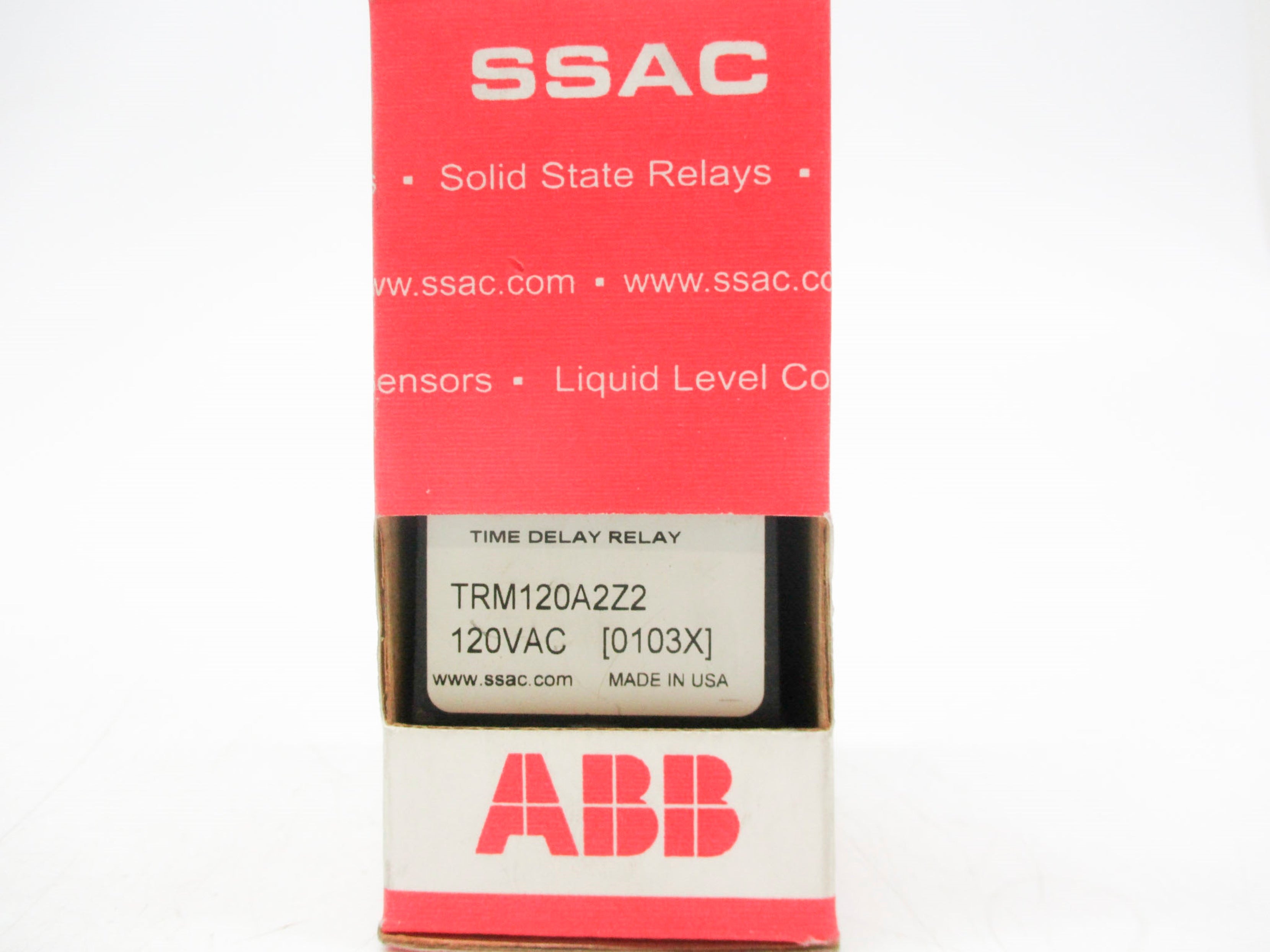 ABB TRM120A2Z2 0.5-2.0SECONDS 120VAC NSMP