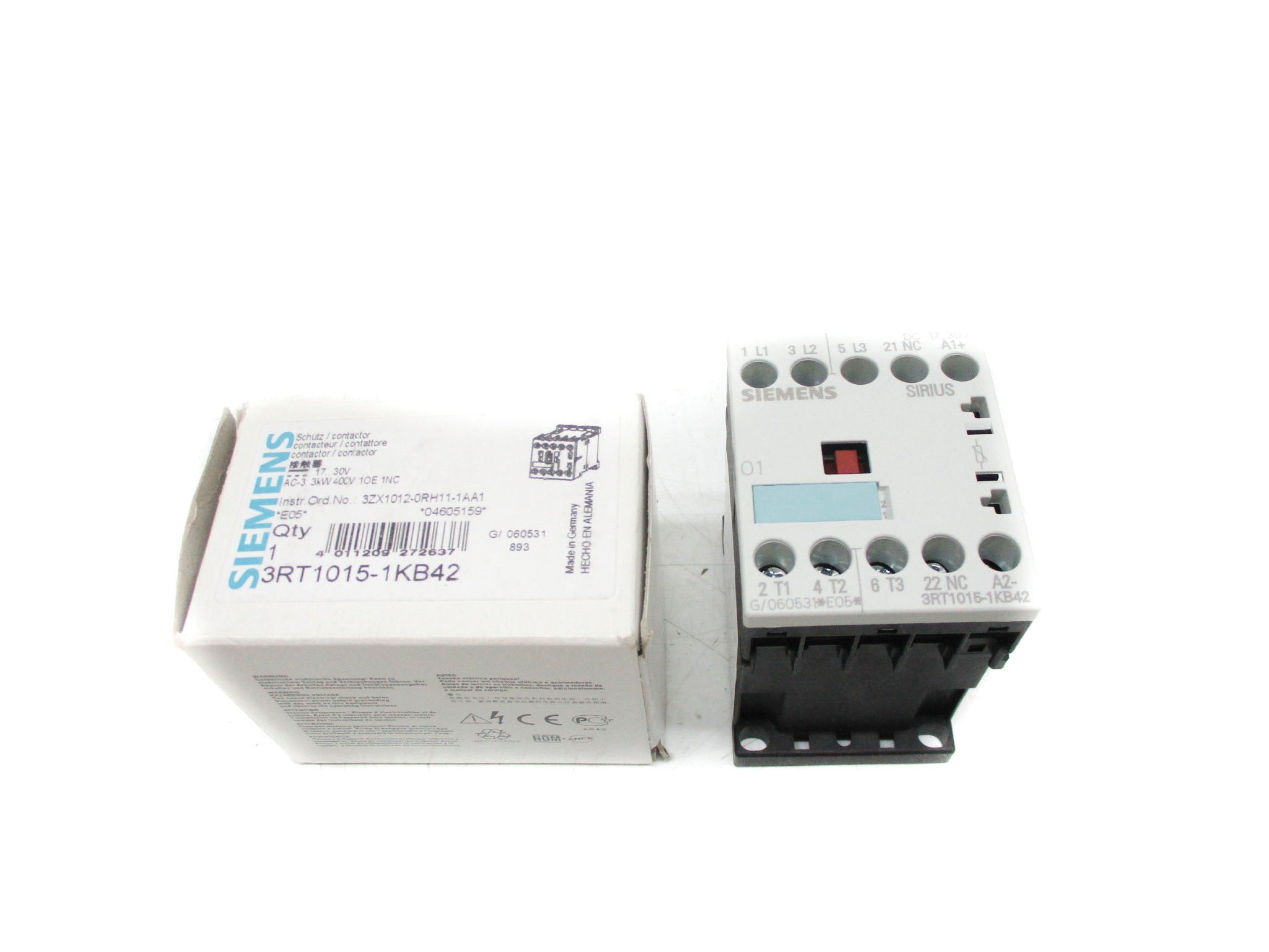 SIEMENS 3RT1015-1KB42 17-30VDC NSMP