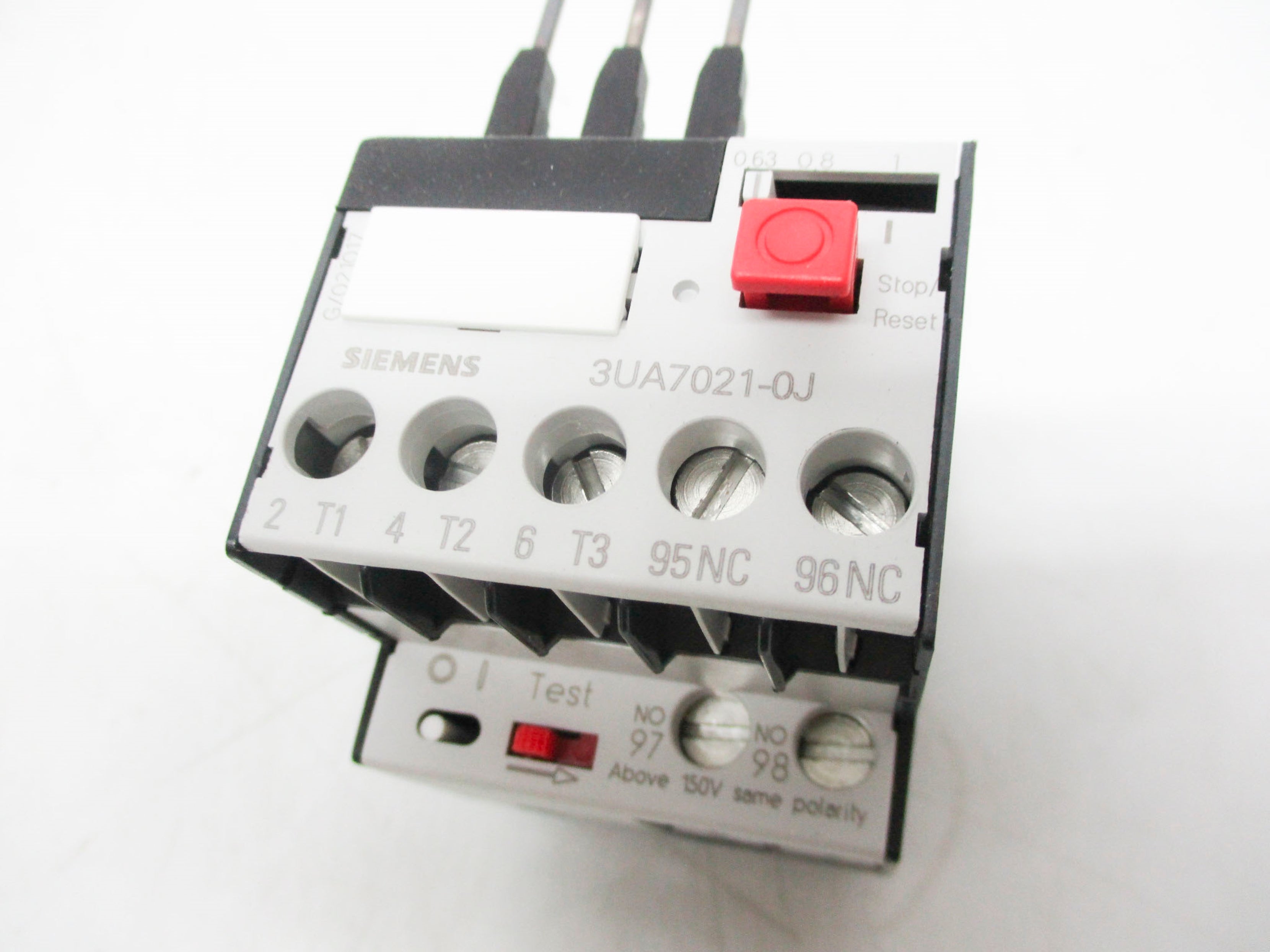 SIEMENS 3UA7021-0J 0.63-1A NSMP