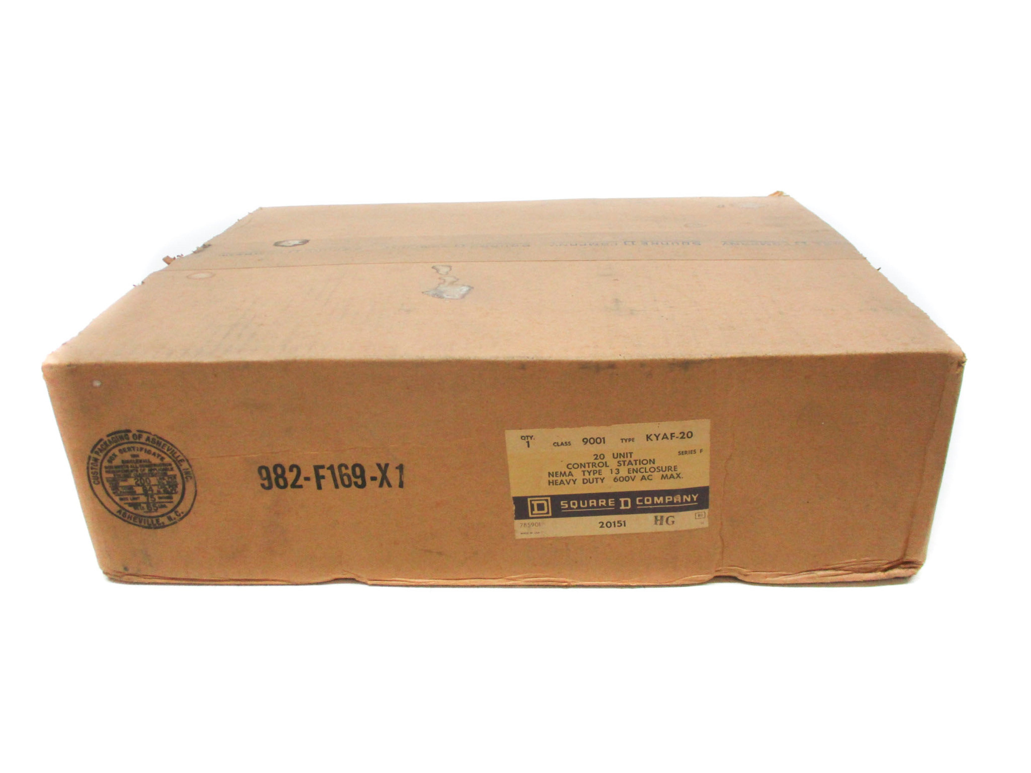 SQUARE D 9001KYAF20 SER. F (AS PICTURED) NSFS