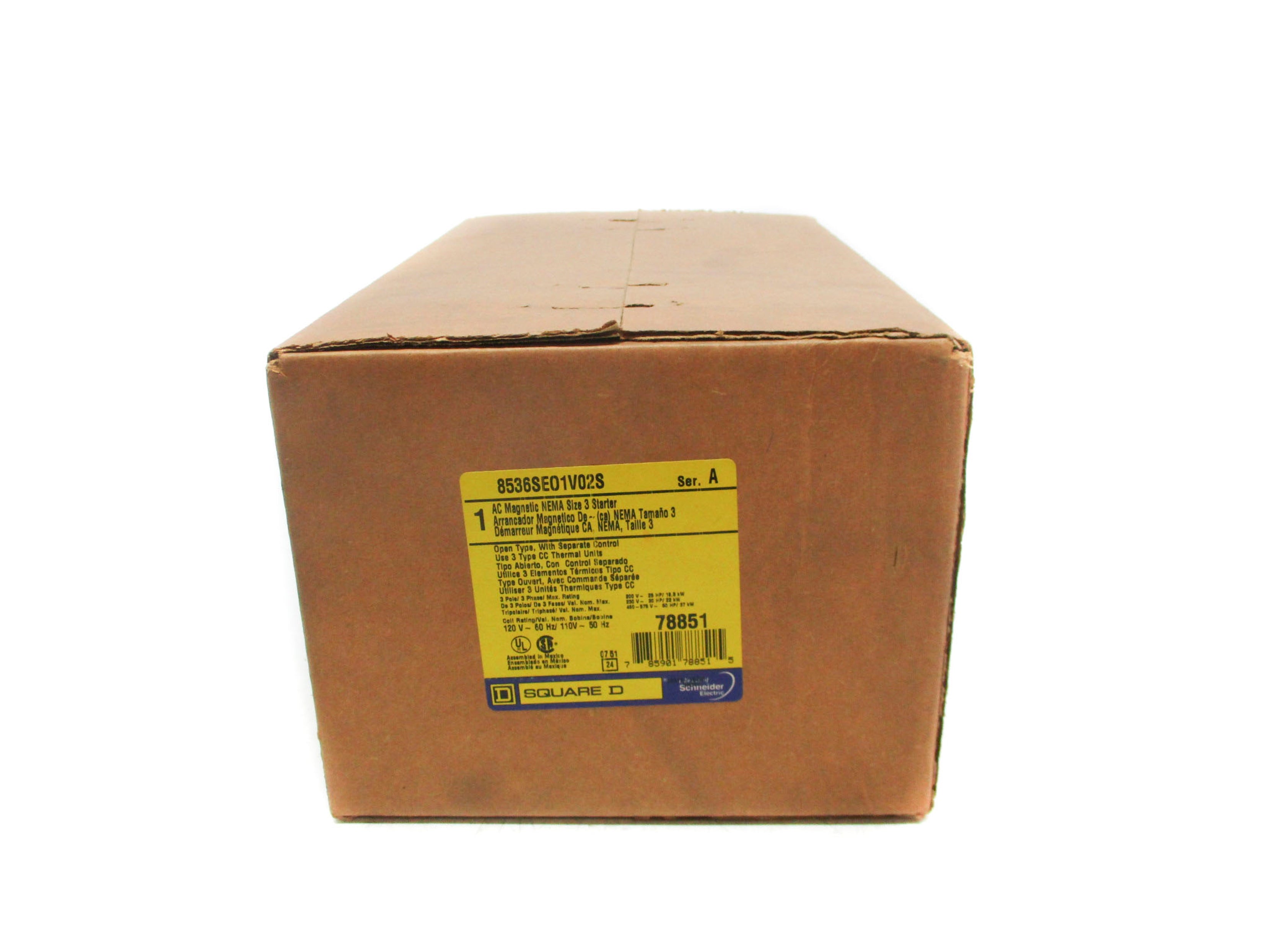 SQUARE D 8536SEO1V02S SER. A NSFS