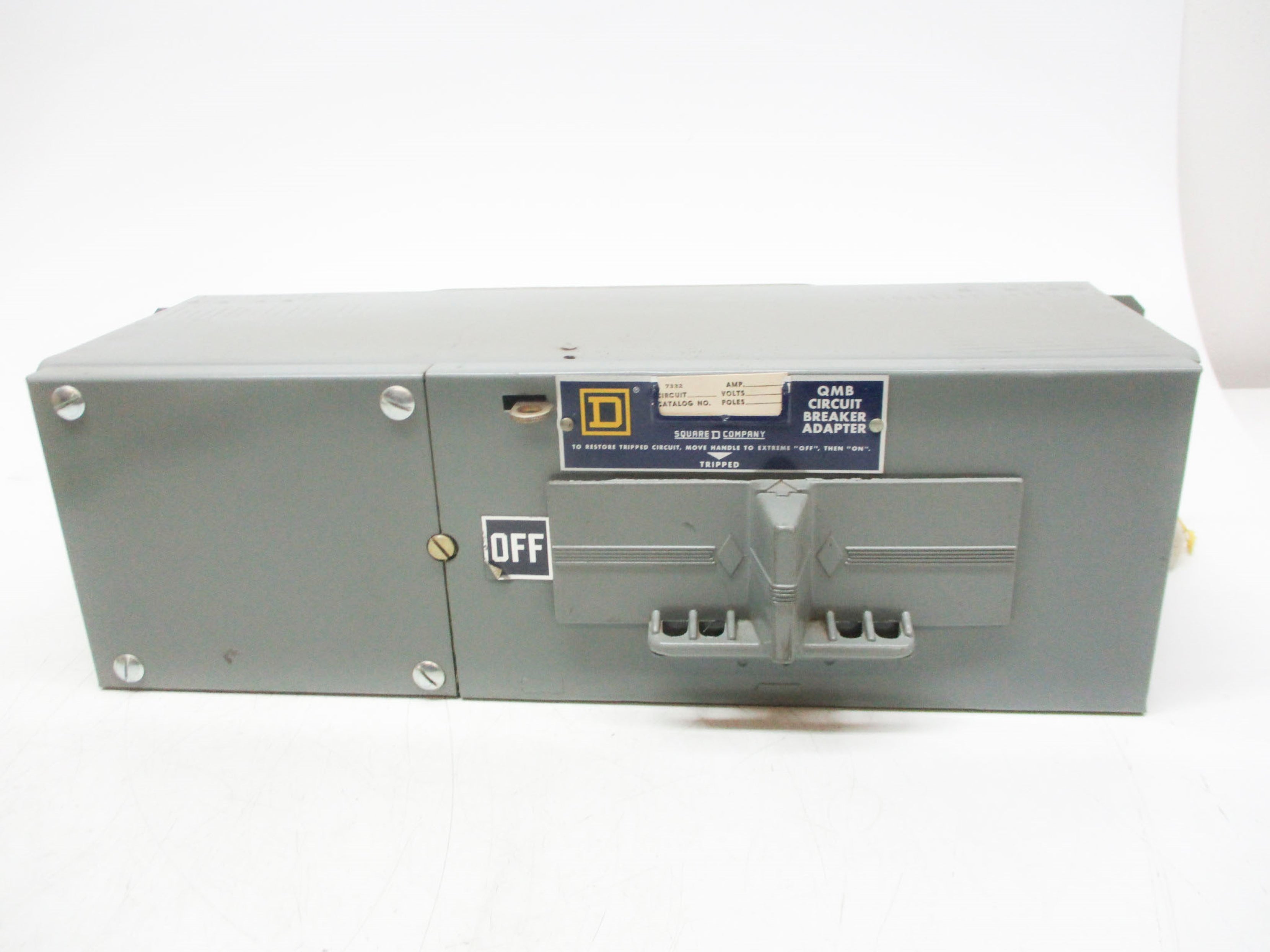 SQUARE D QMB-KA-3 SER. A1 NSMP