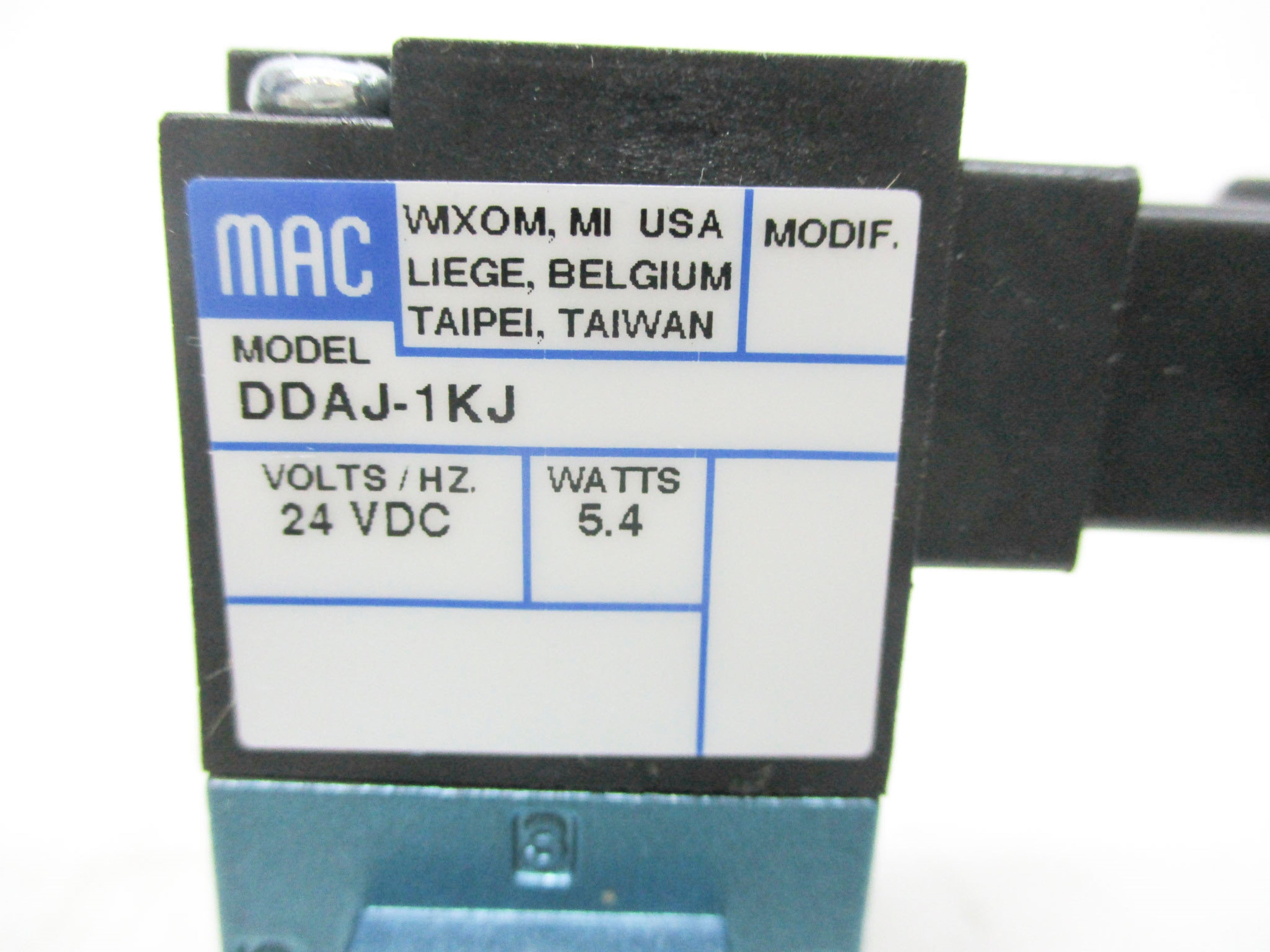 MAC DDAJ-1KJ 24VDC UNMP