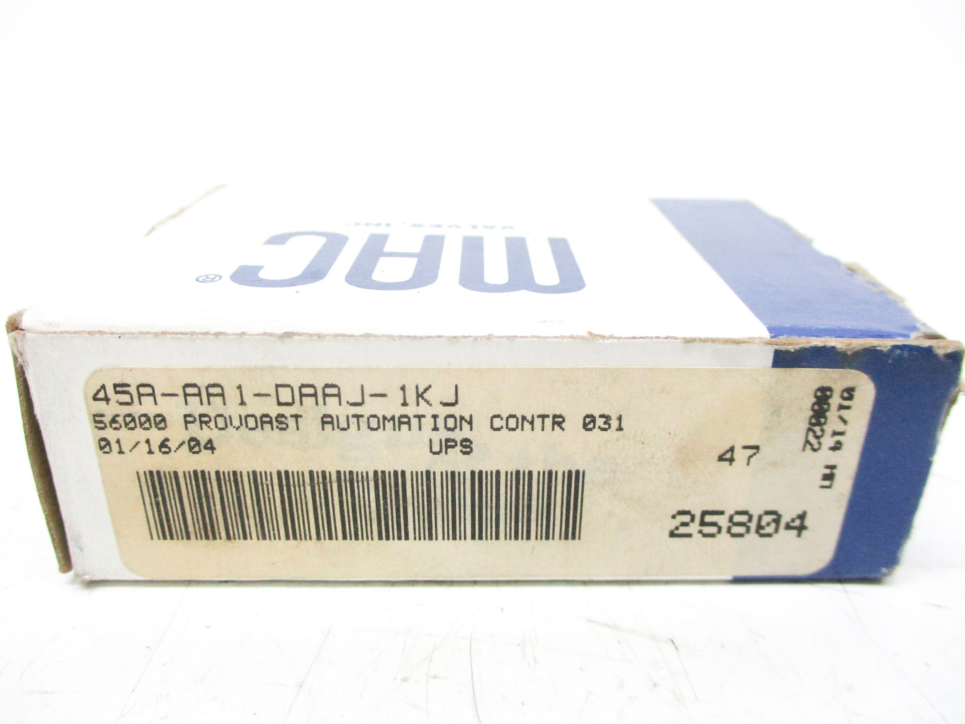 MAC 45A-AA1-DAAJ-1KJ 110/50 120/60 120PSI NSMP