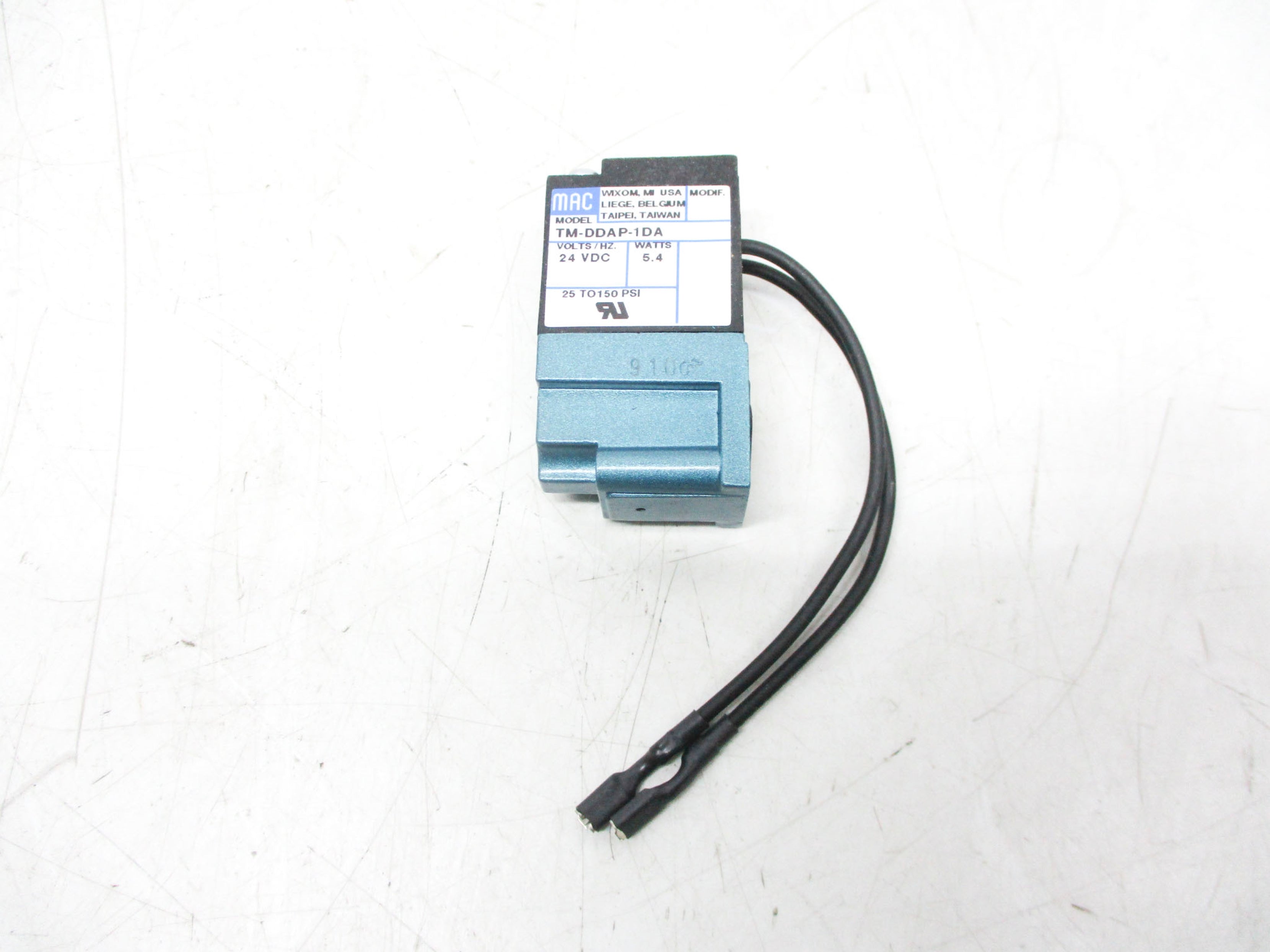 MAC TM-DDAP-1DA 24VDC 25-150PSI NSMP