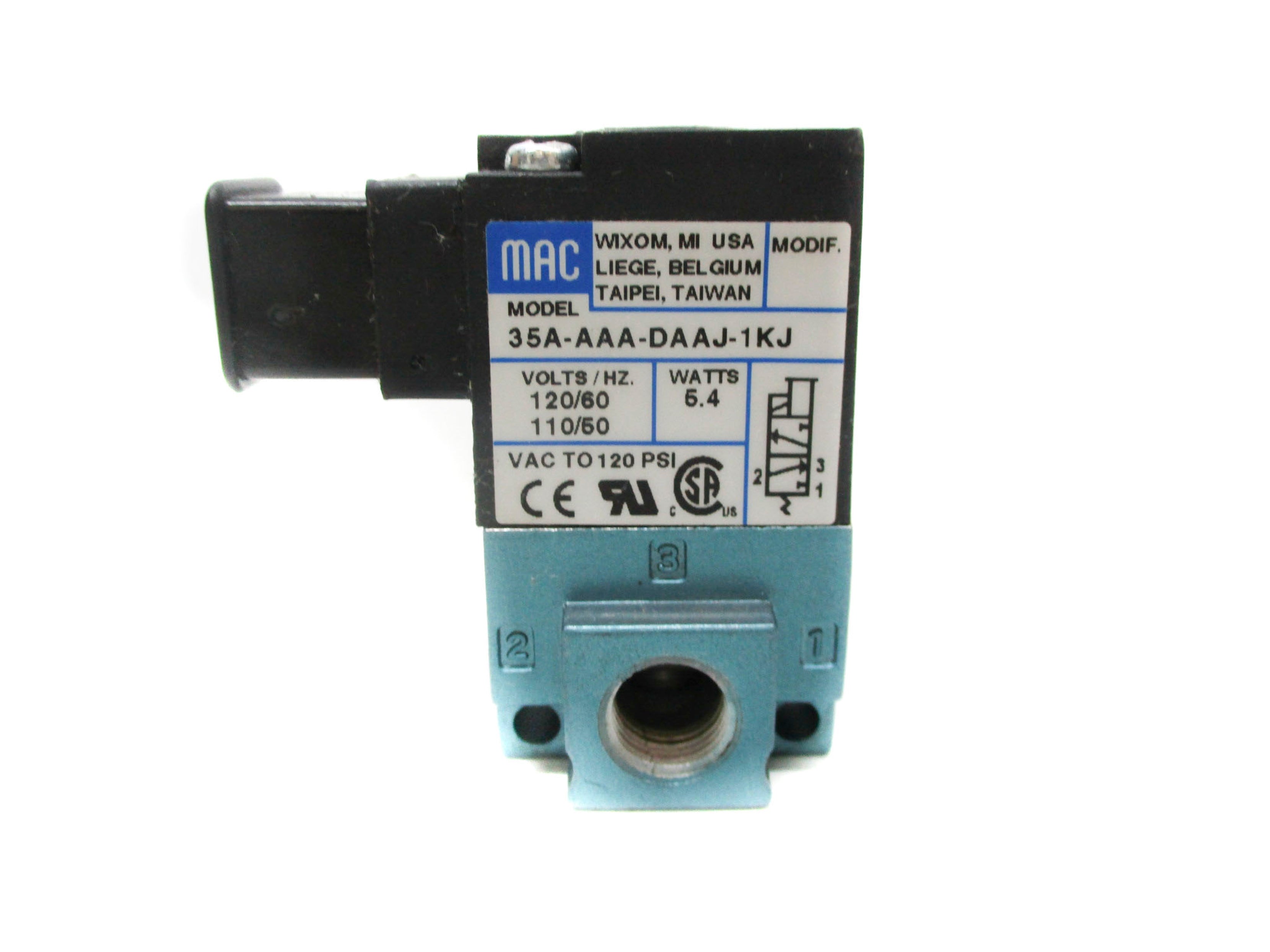 MAC 35A-AAA-DAAJ-1KJ 110/50 120/60 NSNP