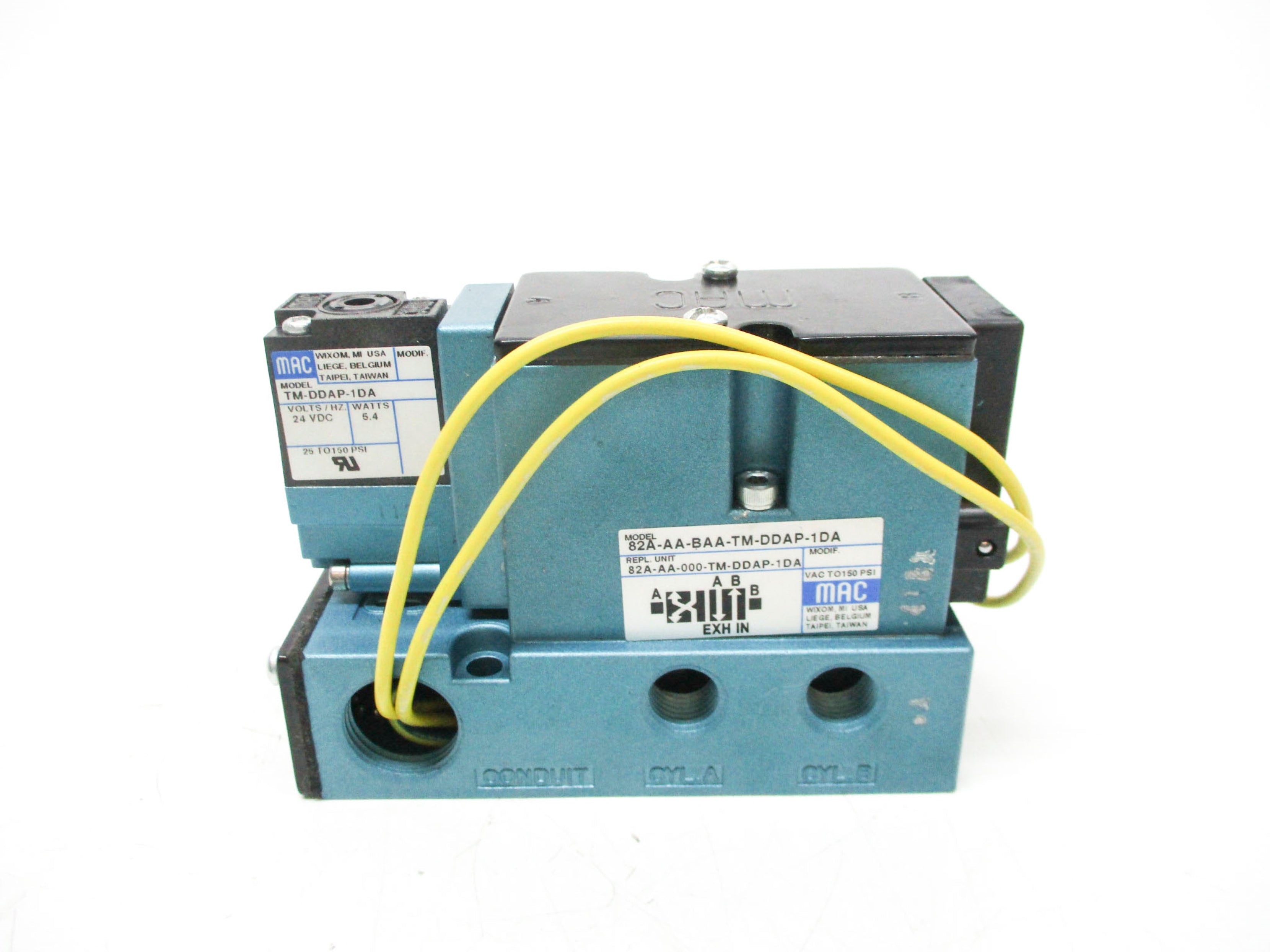 MAC 82A-AA-BAA-TM-DDAP-1DA 24VDC 150PSI NSMP