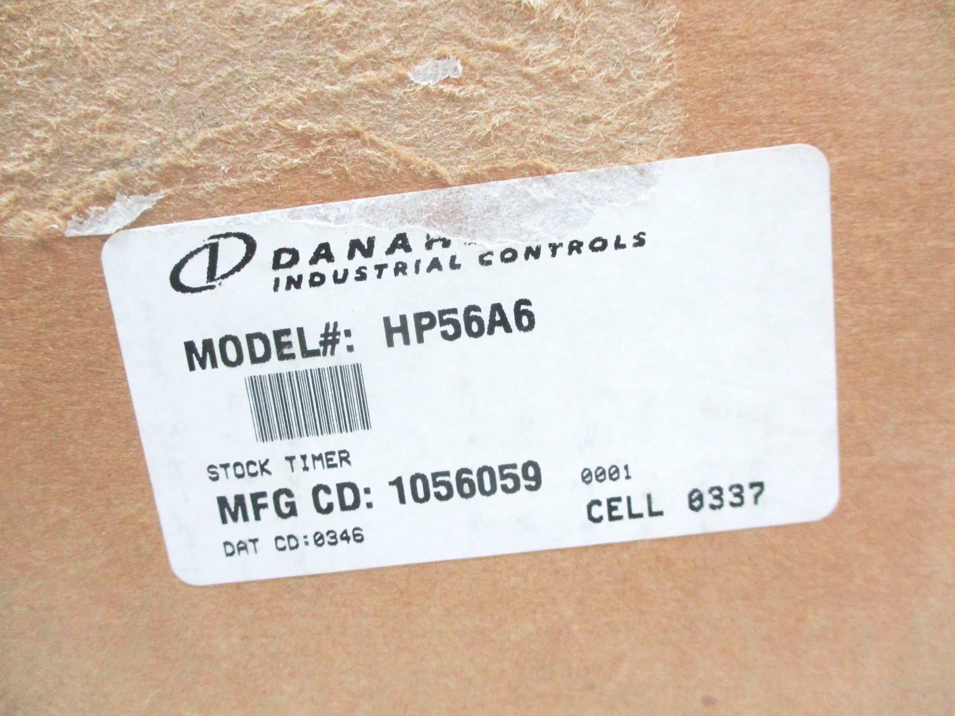 DANAHER HP56A6 0-60MIN (AS PICTURED) NSMP