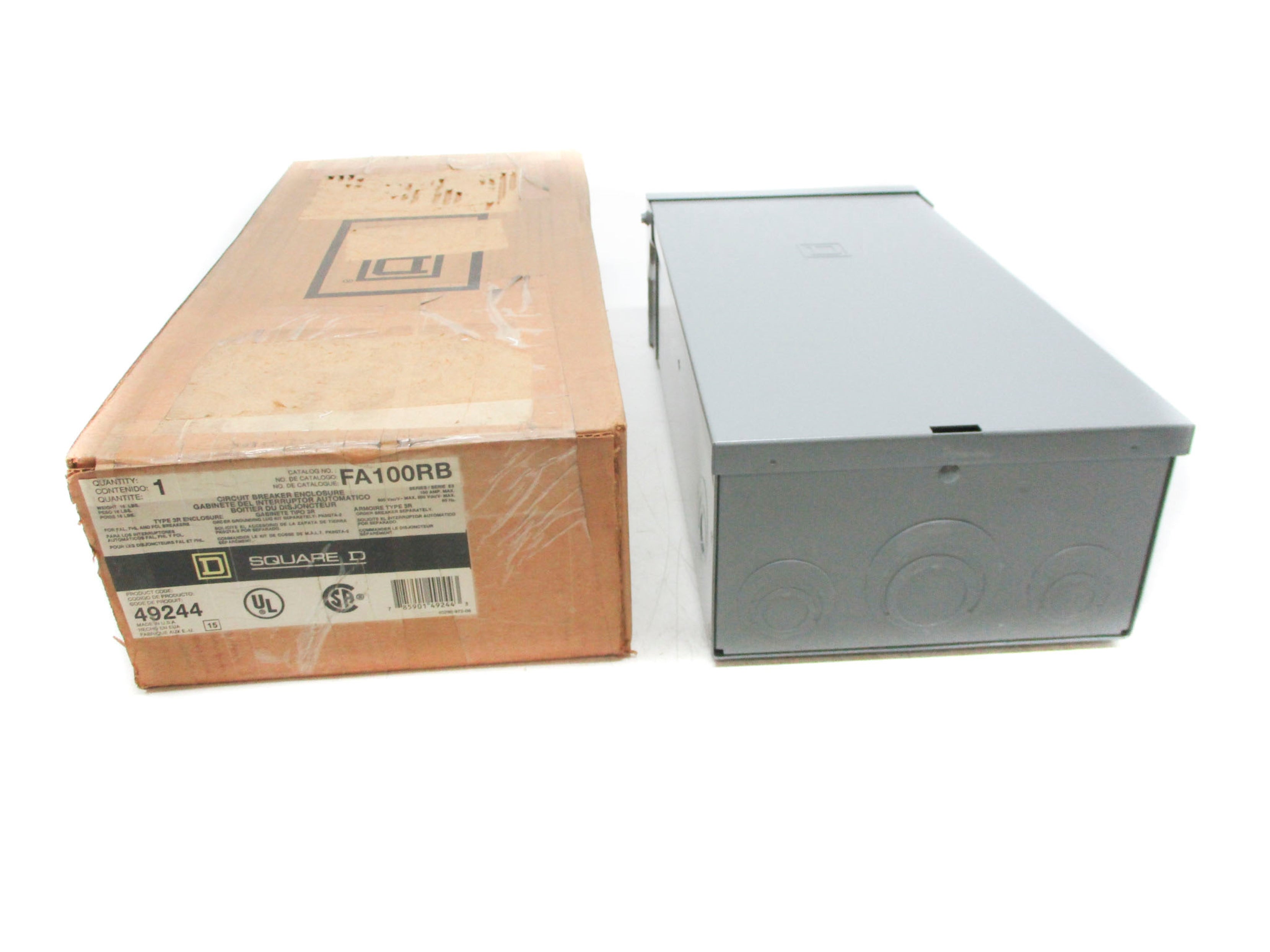 SQUARE D FA100RB SER. E3 100A 600V NSMP