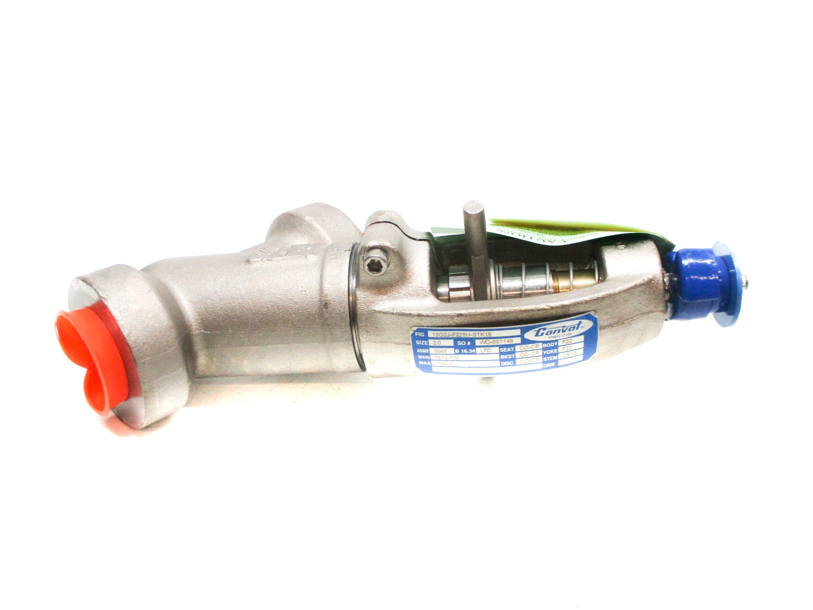 CONVAL 13G2J-F228H-STK15 7613PSI 2.0" NSNP