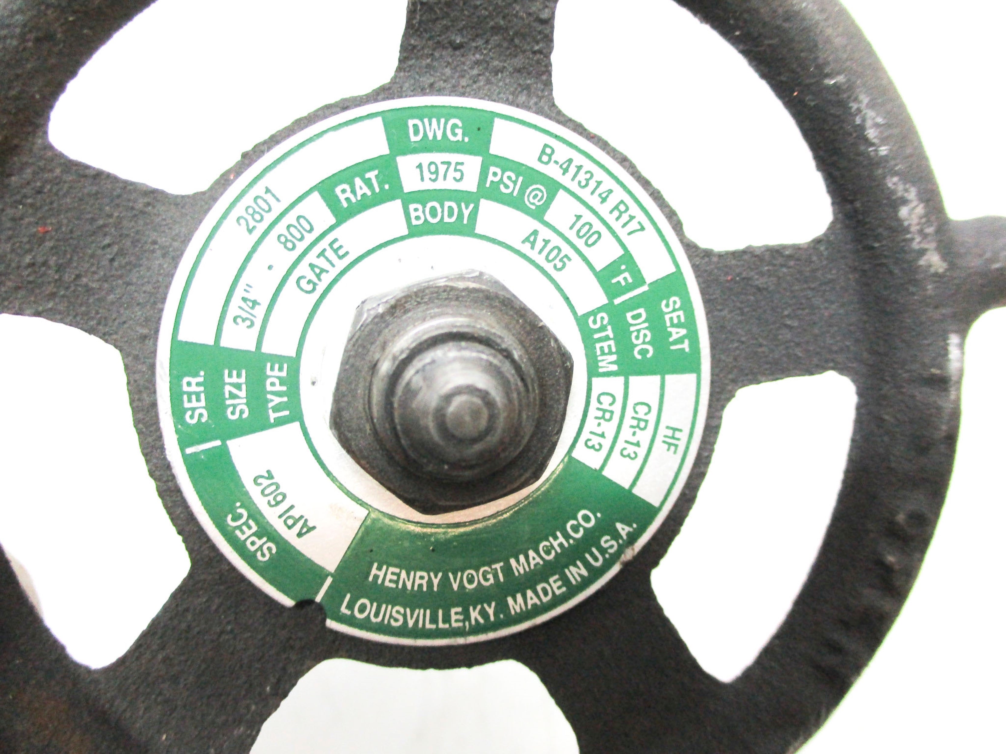 HENRY VOGT API602 1975PSI NSNP