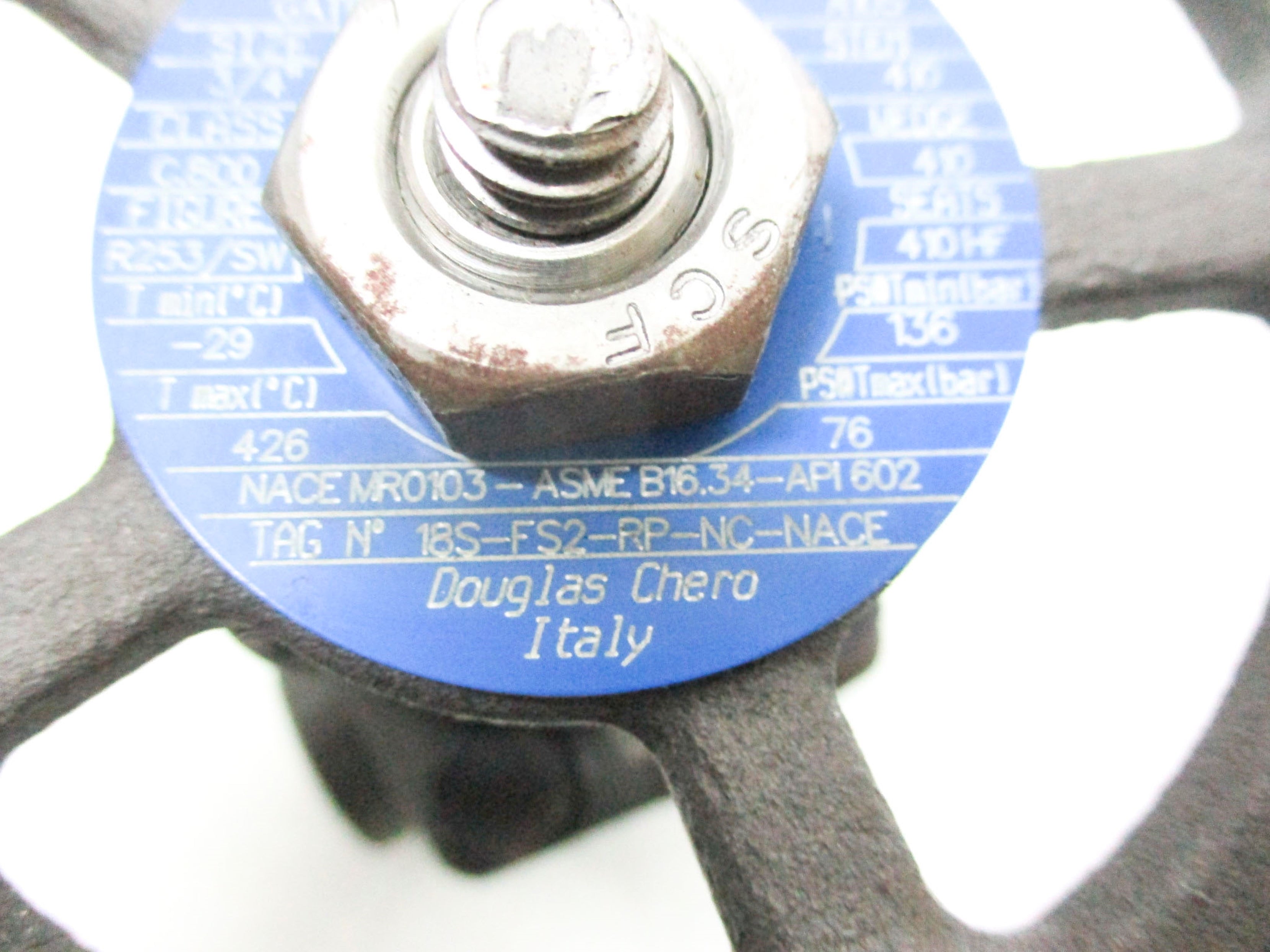 DOUGLAS CHERO 18S-FS2-RP-NC-NACE NSNP