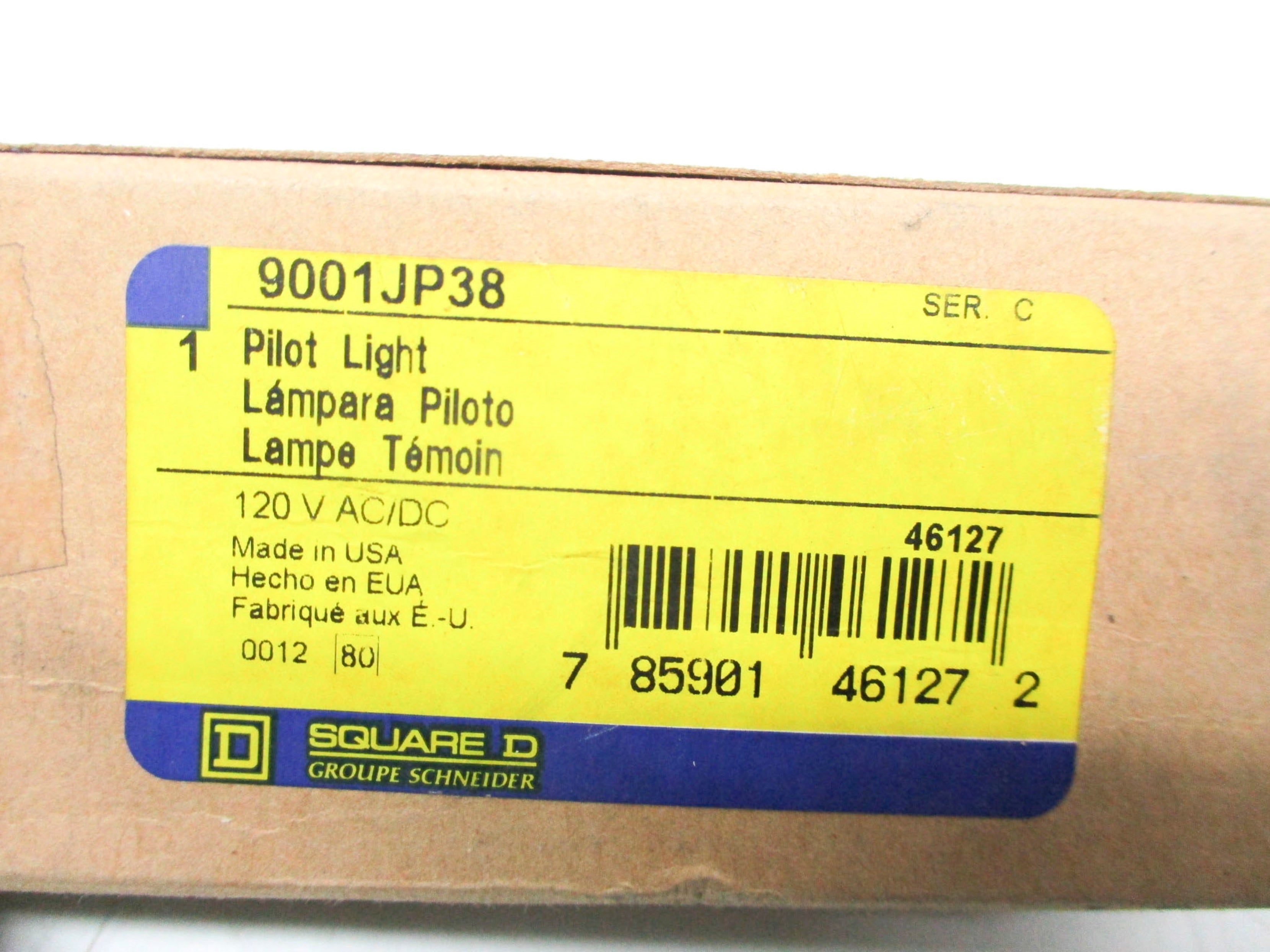 SQUARE D 9001JP38 SER. C NSMP