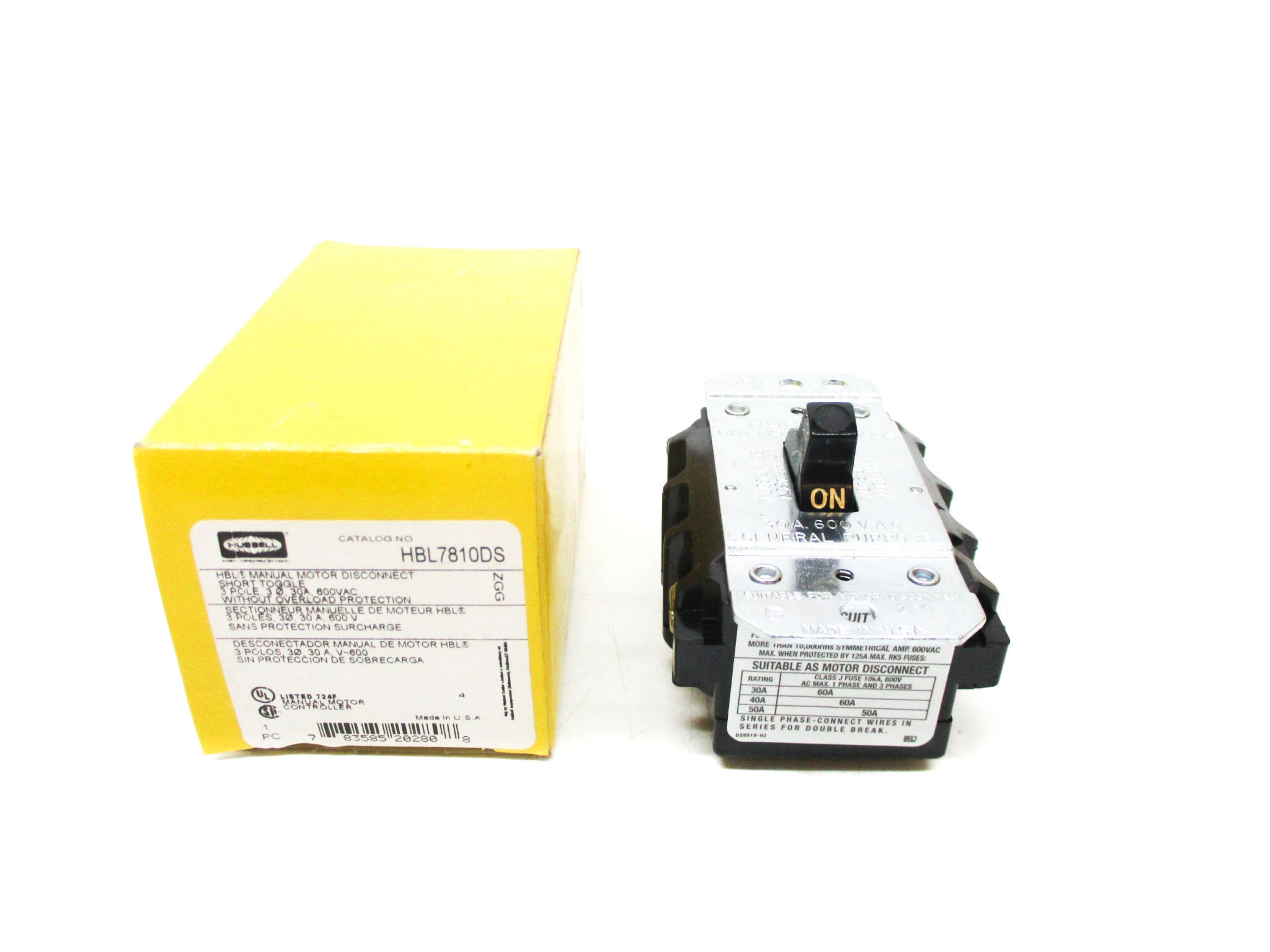 HUBBELL HBL7810DS NSMP