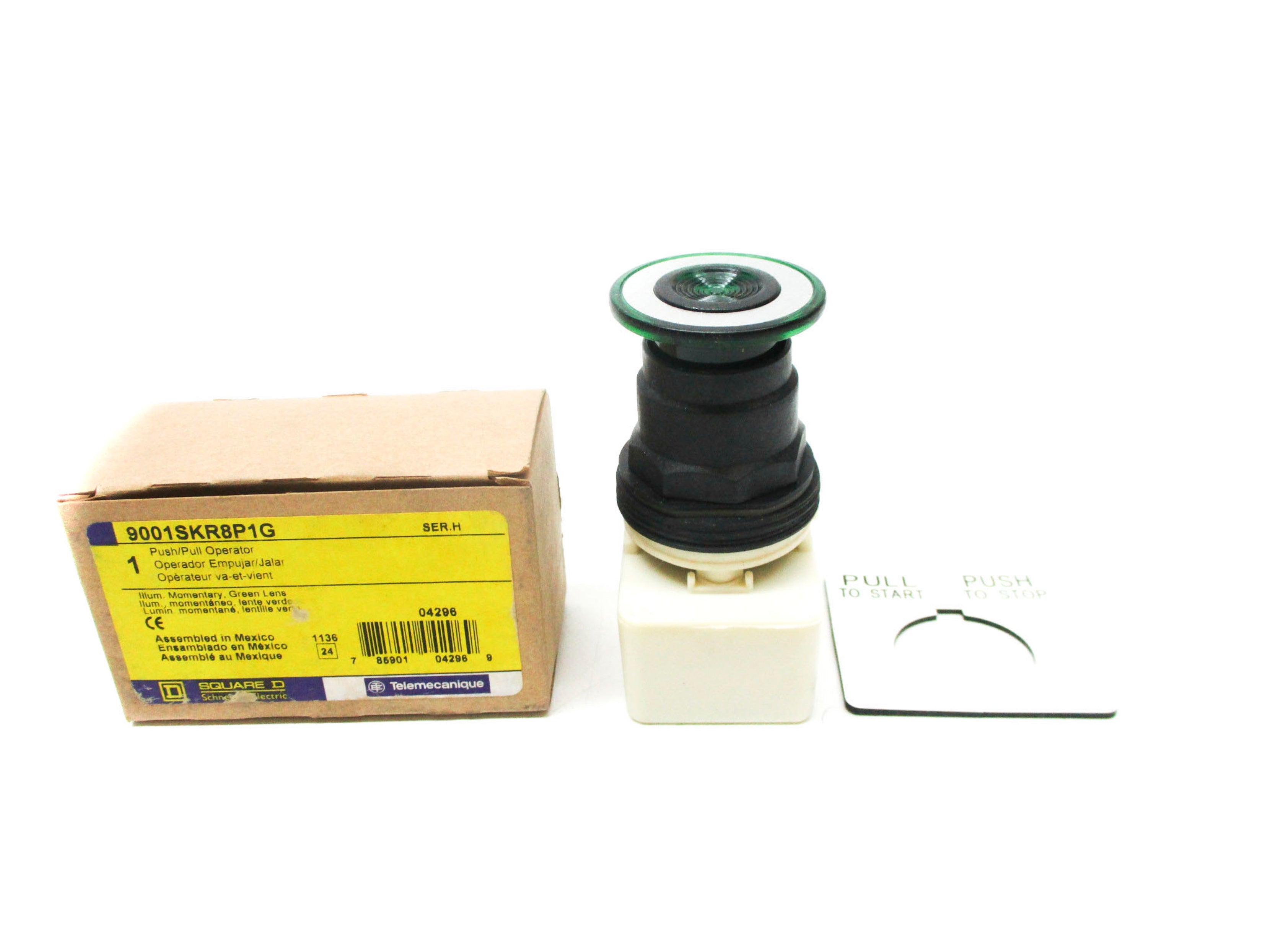 SQUARE D 9001SKR8P1G SER. H NSMP