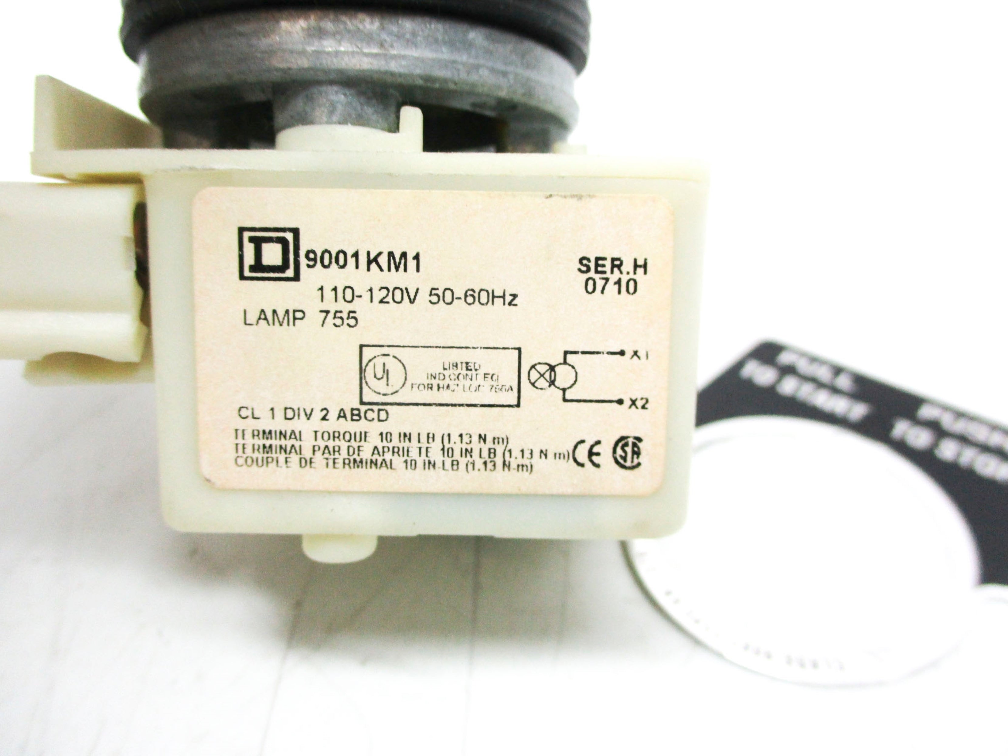 SQUARE D 9001KR9P1R SER. J NSMP